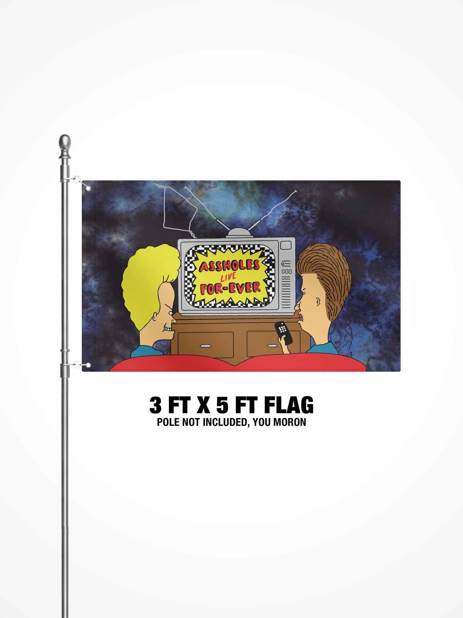 3x5 Ft Flag - ALF Beavis And Butthead