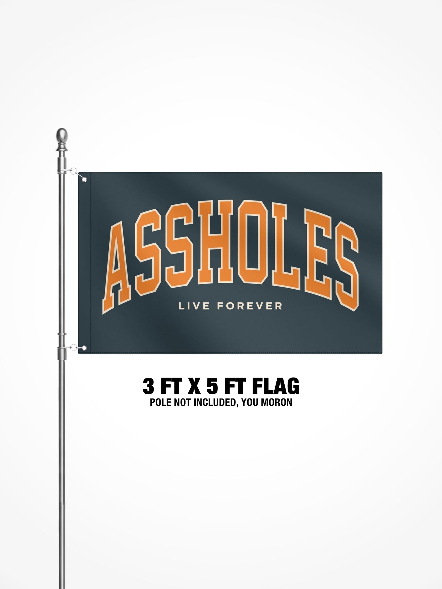 3x5 Ft Flag - ALF College Orange