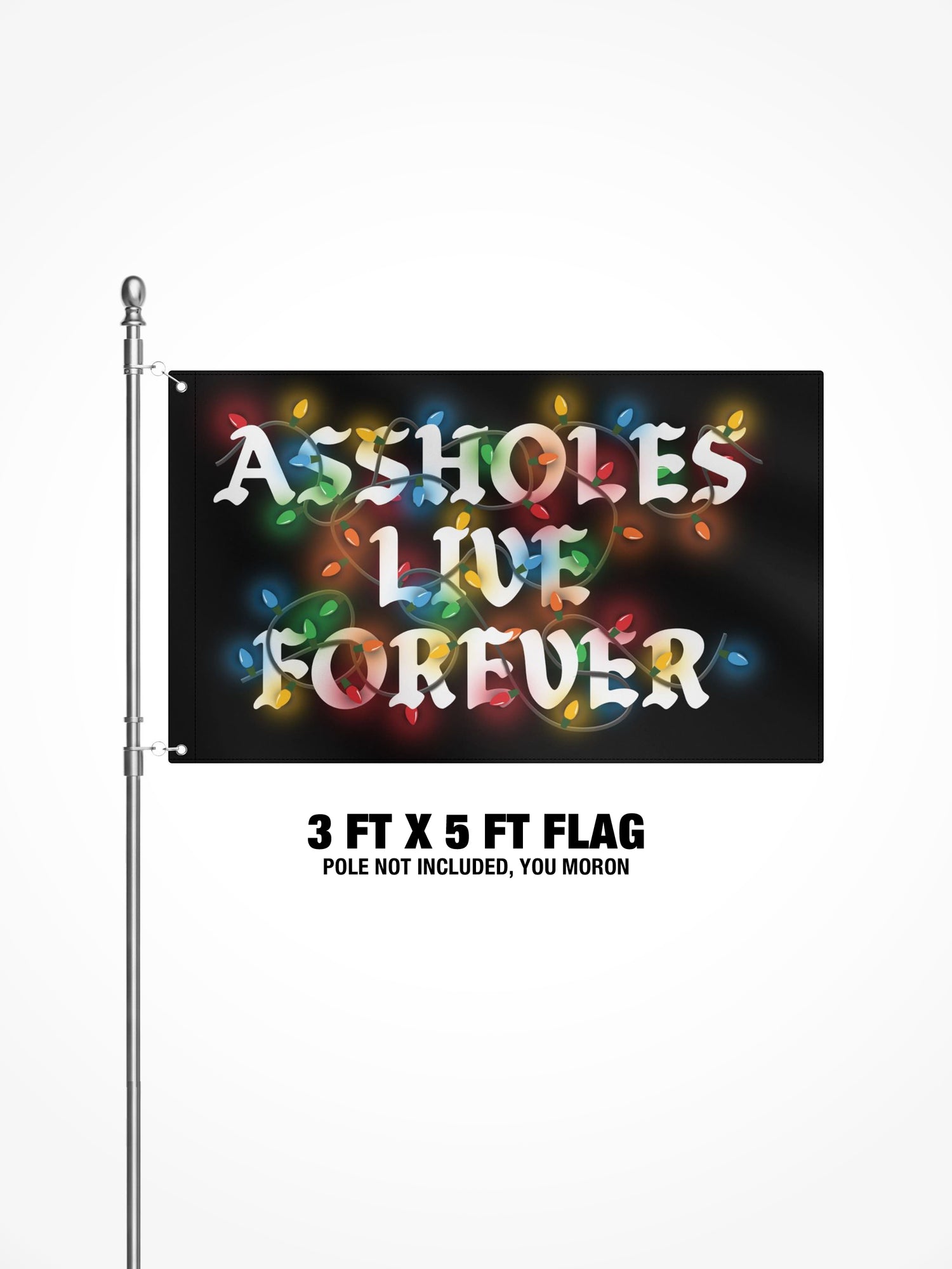 3x5 Ft Flag - ALF Holiday Lights