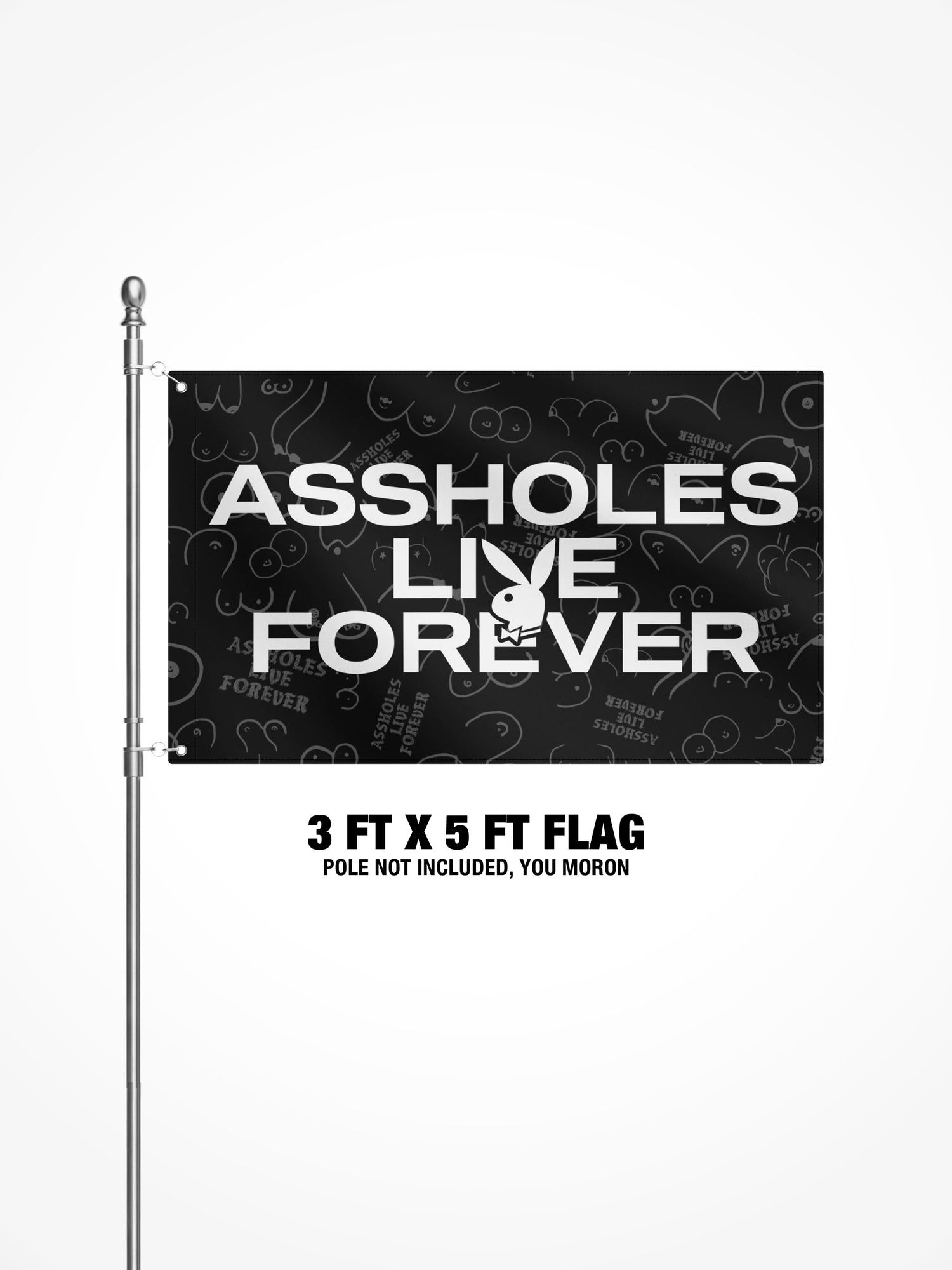 3x5 Ft Flag - ALF Playboy
