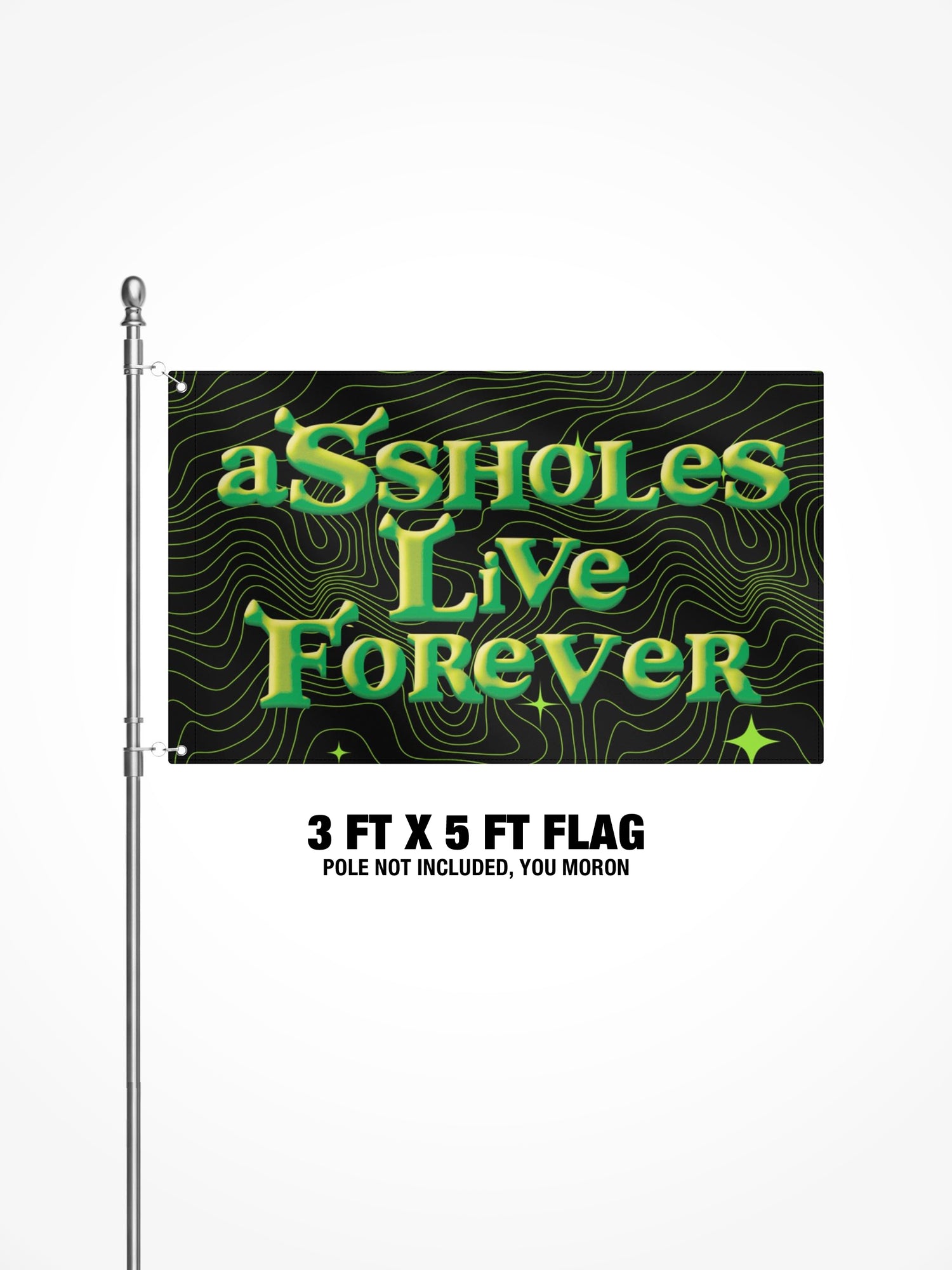 3x5 Ft Flag - ALF Shrek