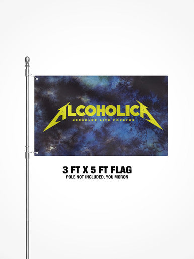 3x5 Ft Flag - Alcoholica