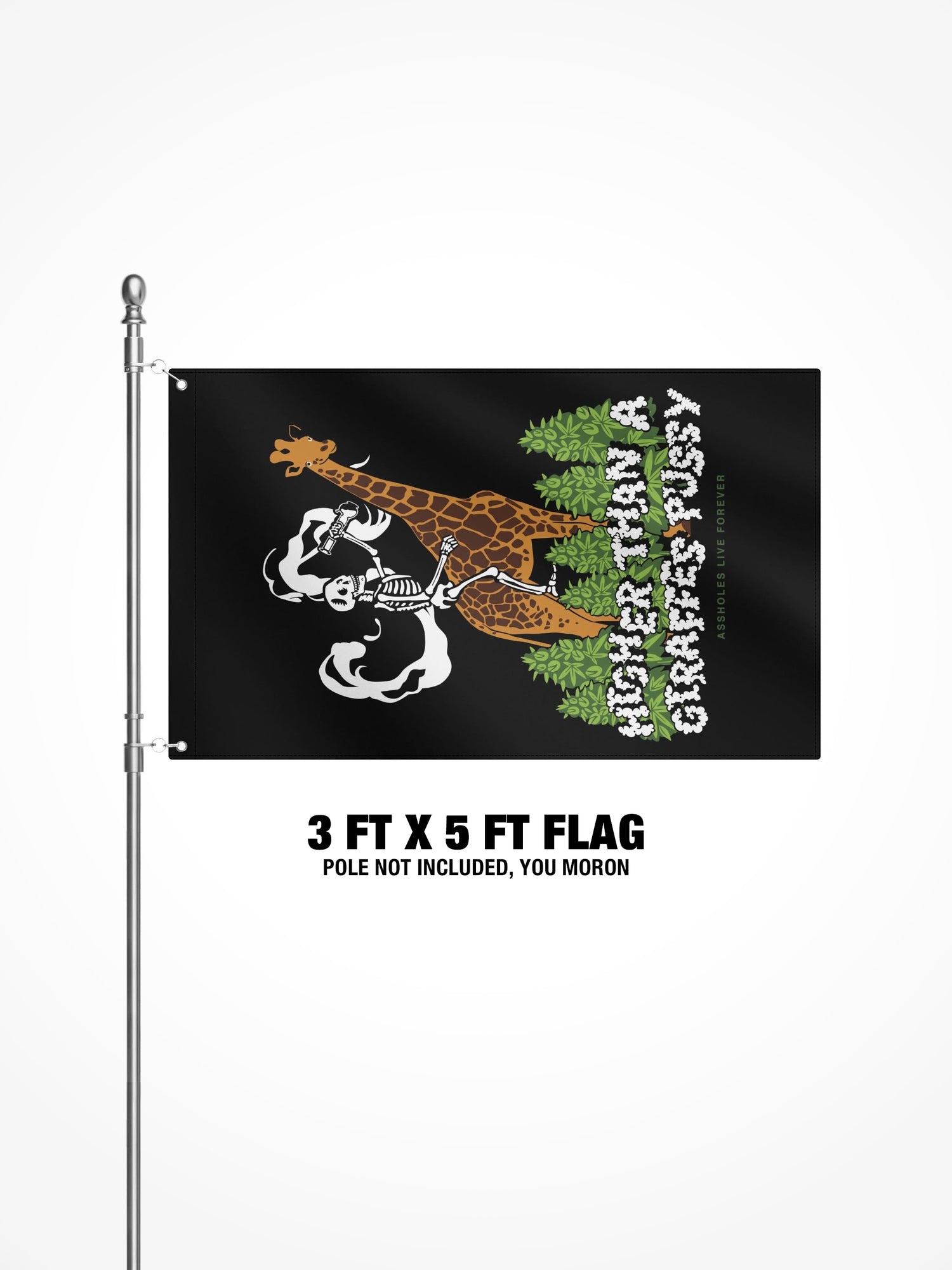 3x5 Ft Flag  - GIRAFFE PUSSY