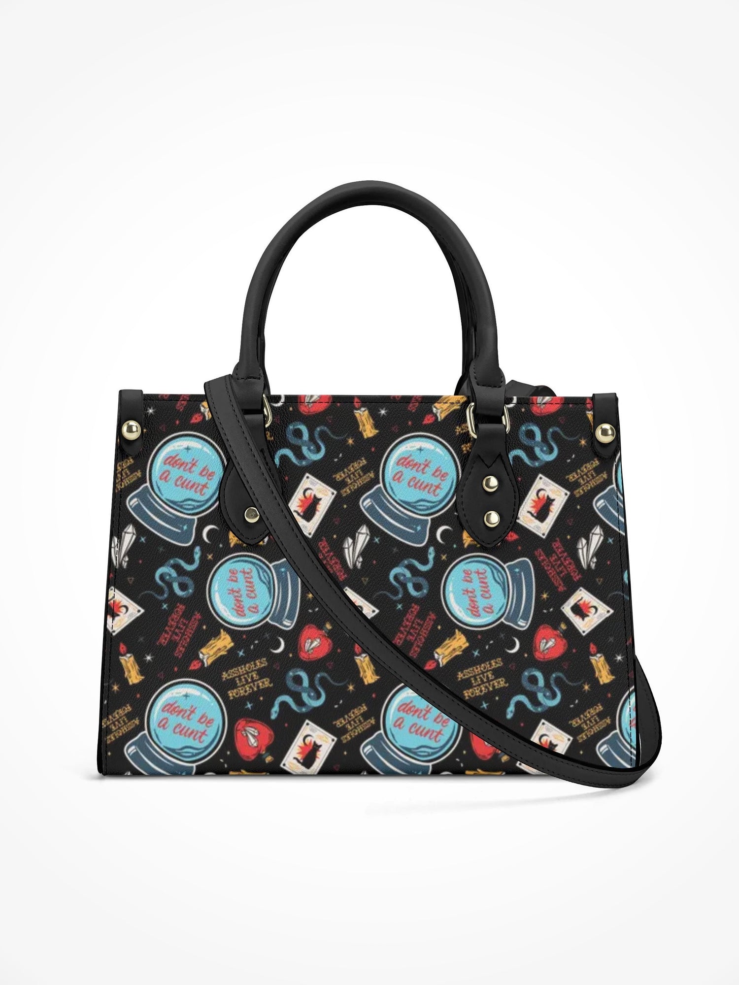 Handbag With Strap - DONT BE A CUNT