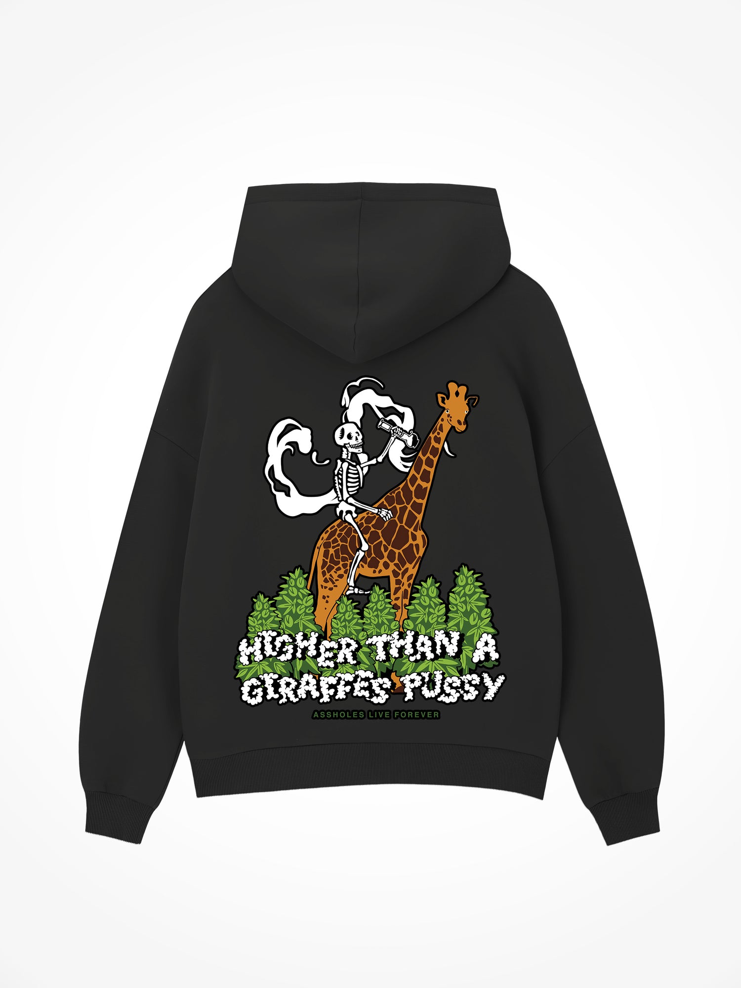 Giraffe Pussy - Black Hoodie