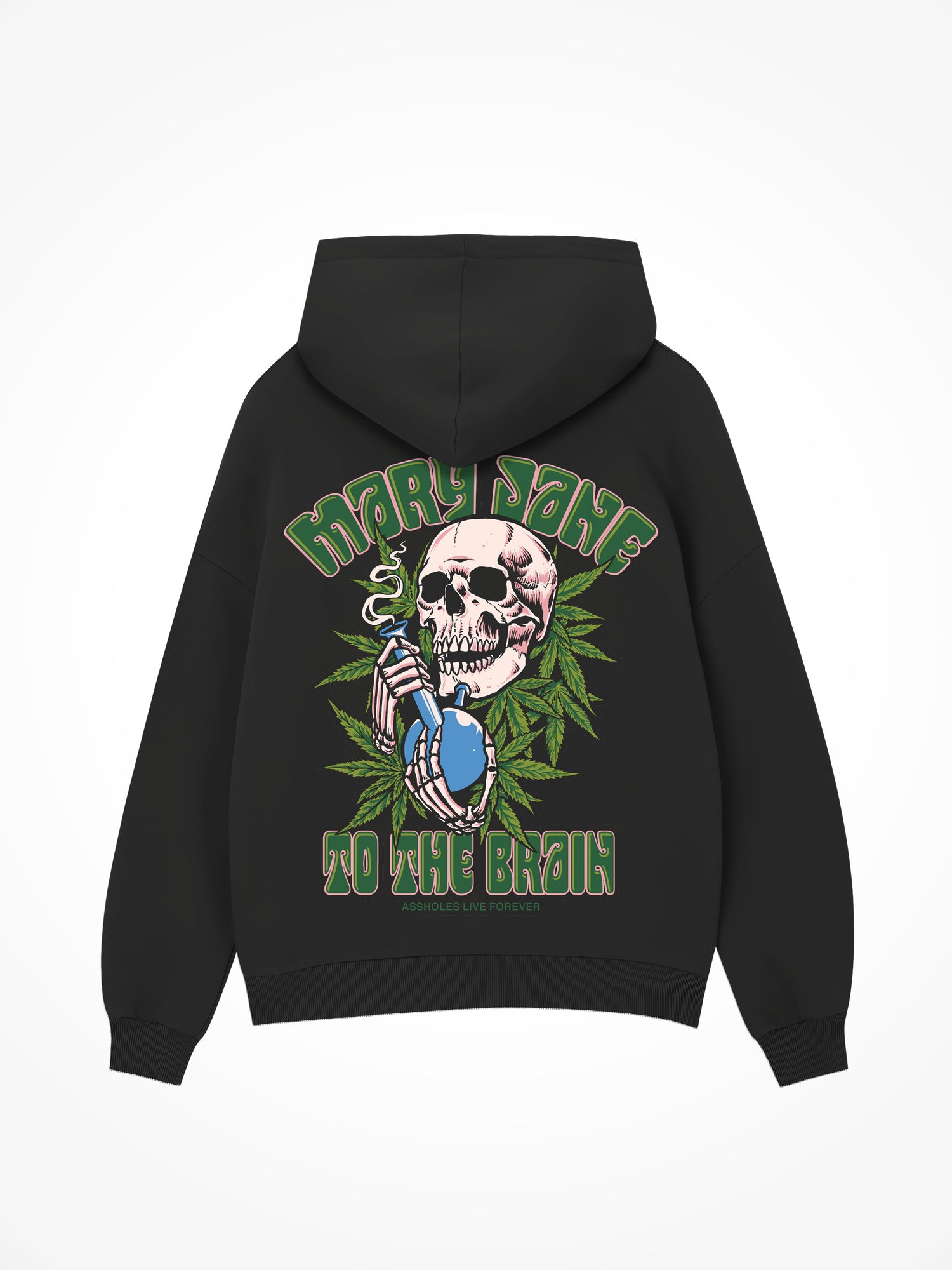 Mary Jane to the Brain - Black Hoodie