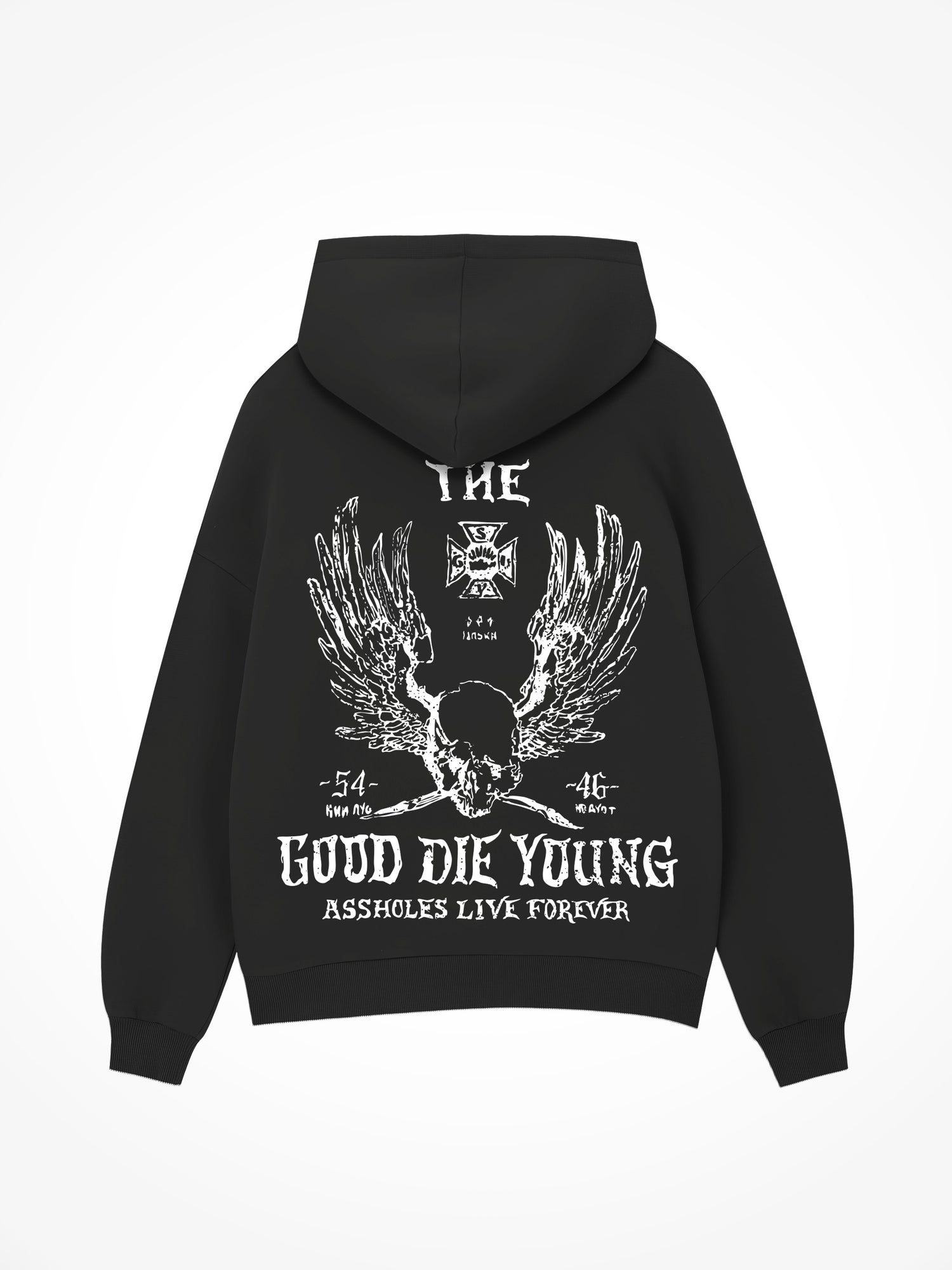 Good Die Young Skull - Black Hoodie