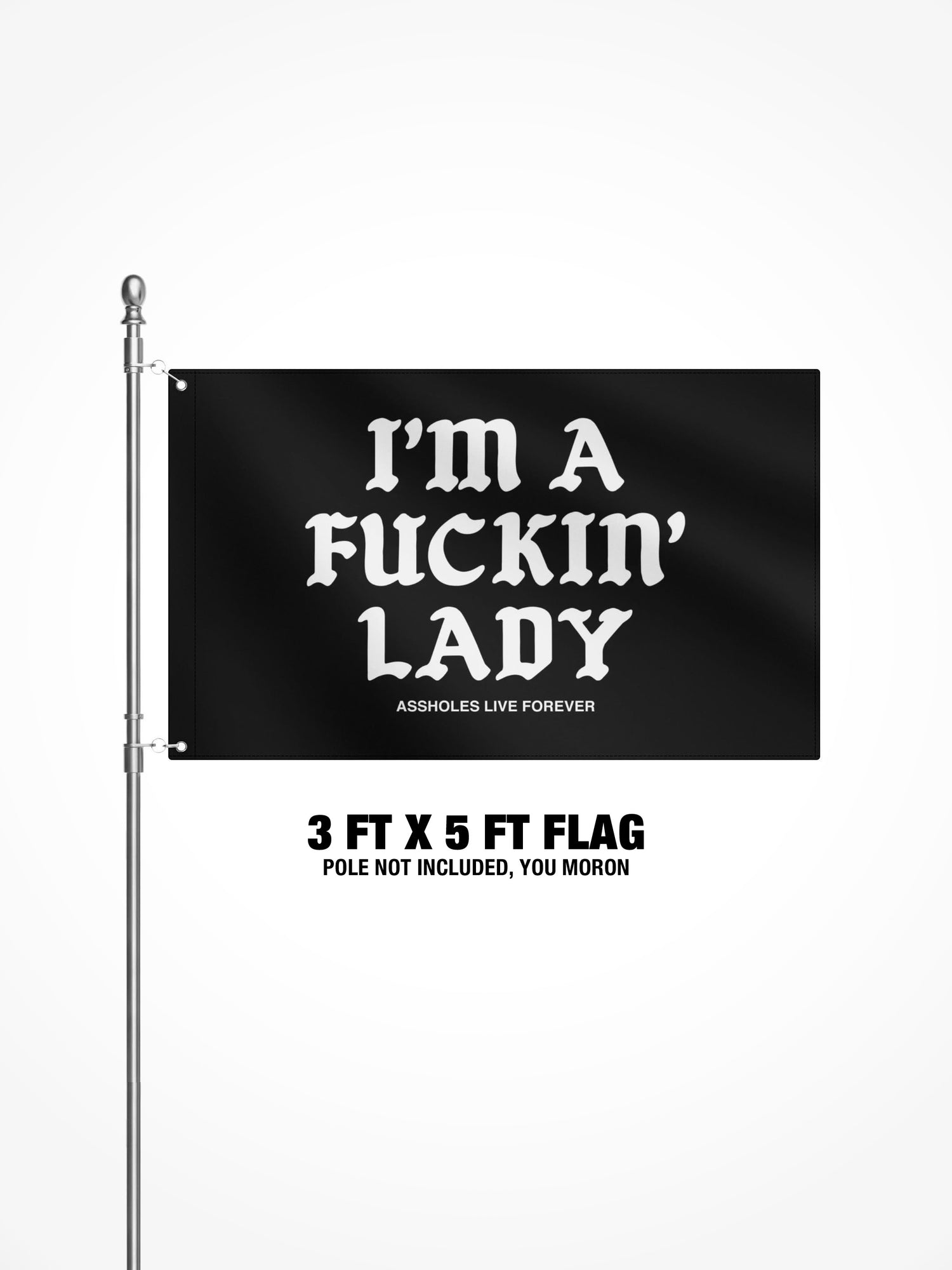 3x5 Ft Flag - FUCKING LADY