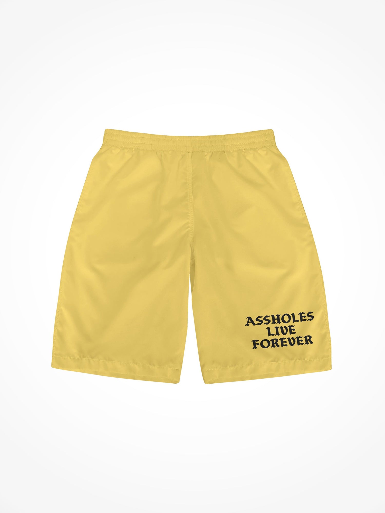 Mens All Over Print Board Shorts - ALF Yellow