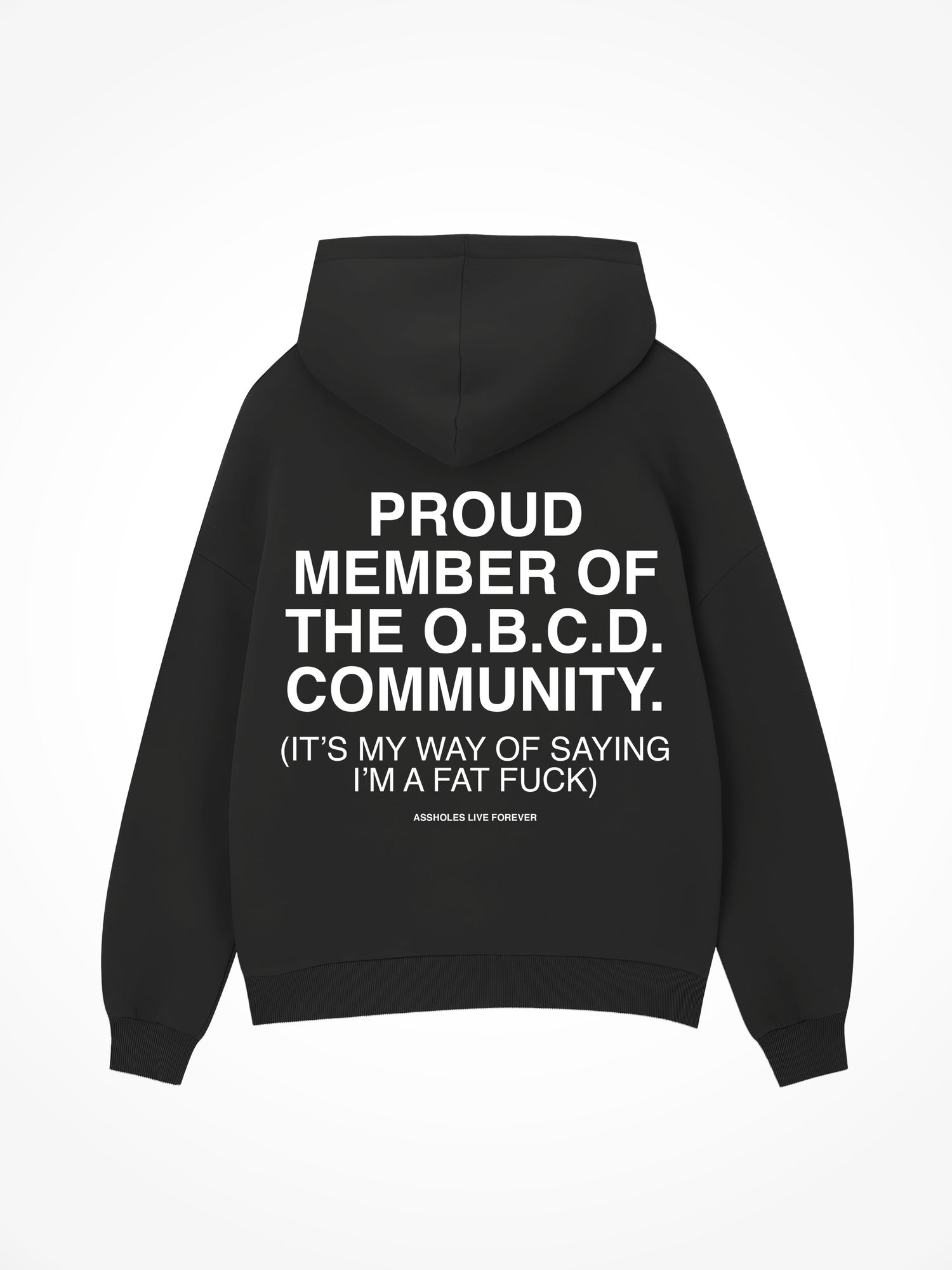 O.B.C.D - Black Hoodie