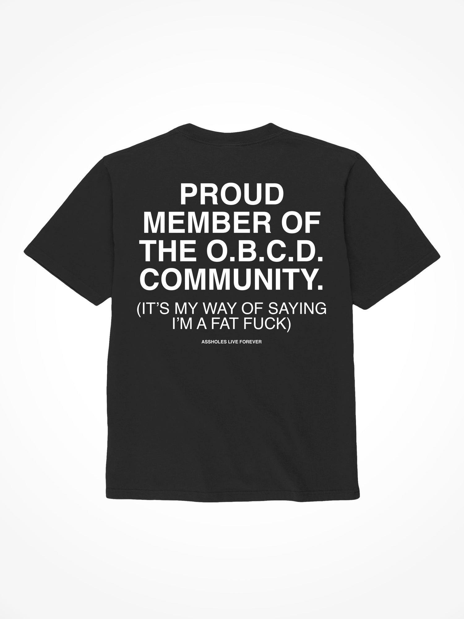 O.B.C.D - Black T-Shirt