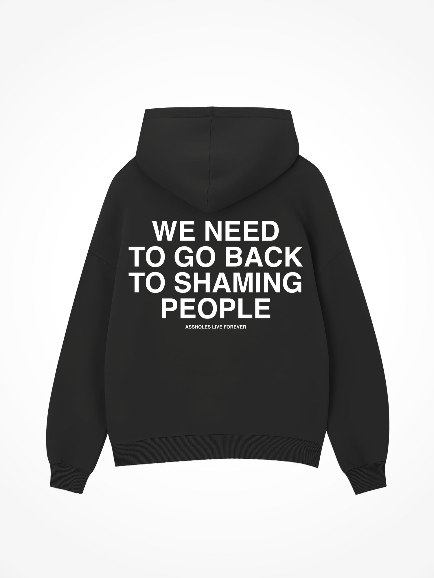 Shaming People - Black Hoodie
