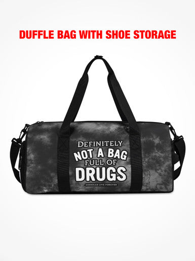 Duffle Bag - Full Of Drugs Grey Tye Die
