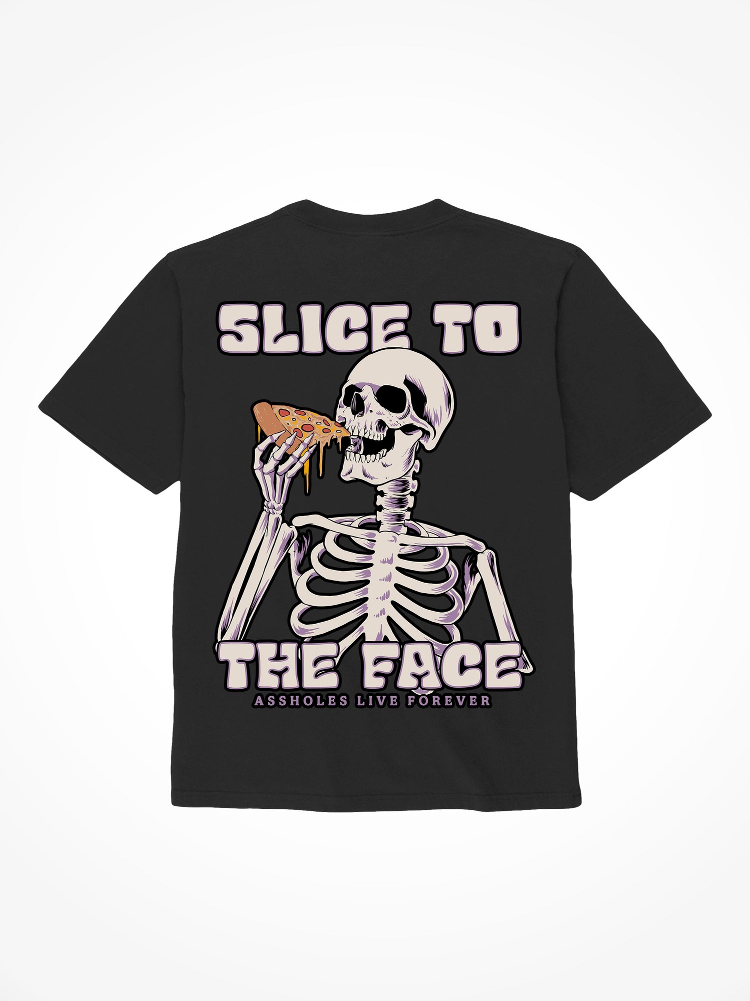 Slice to the Face - Black T-Shirt
