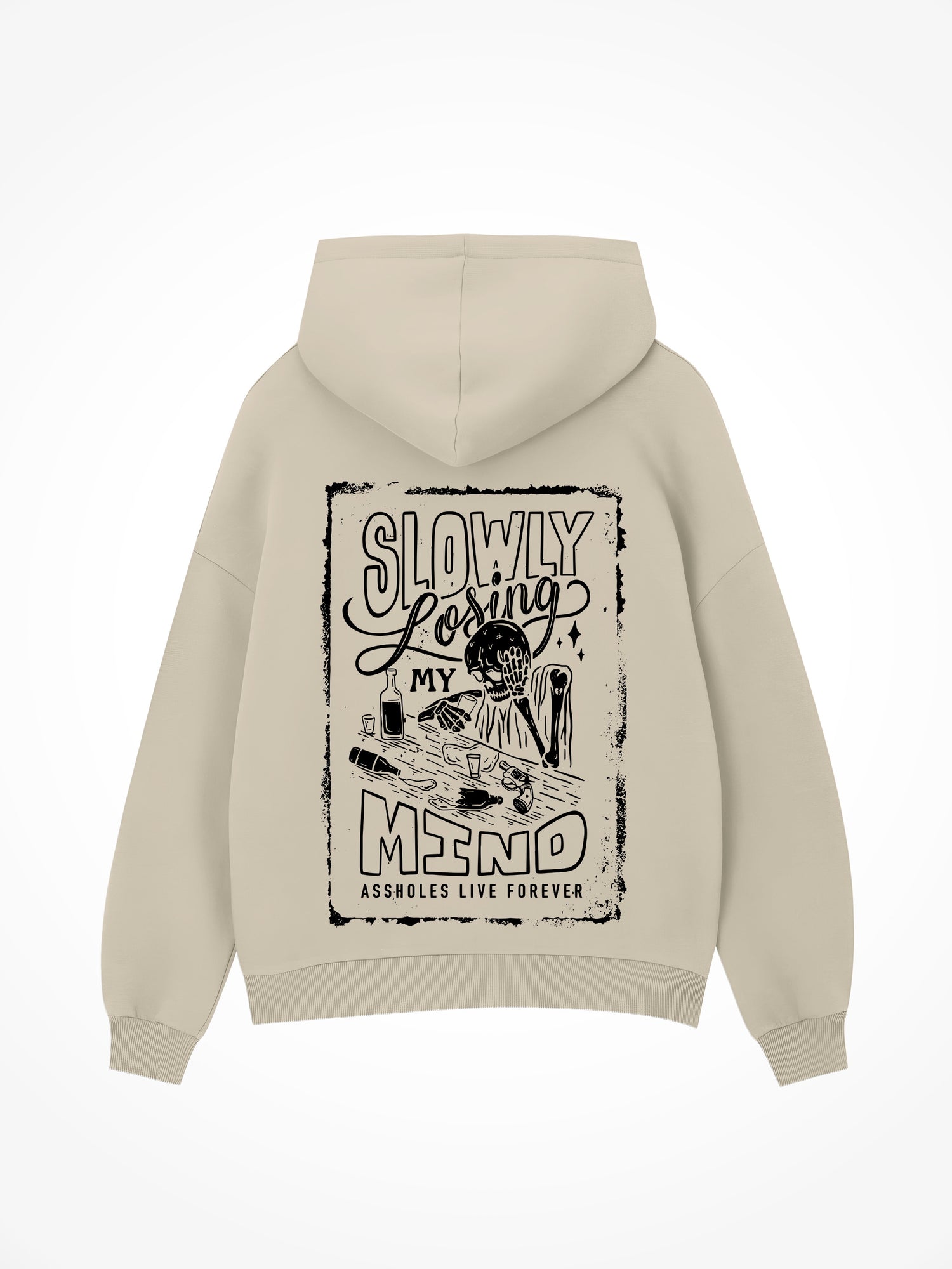 Slowly Losing My Mind - Sand Hoodie