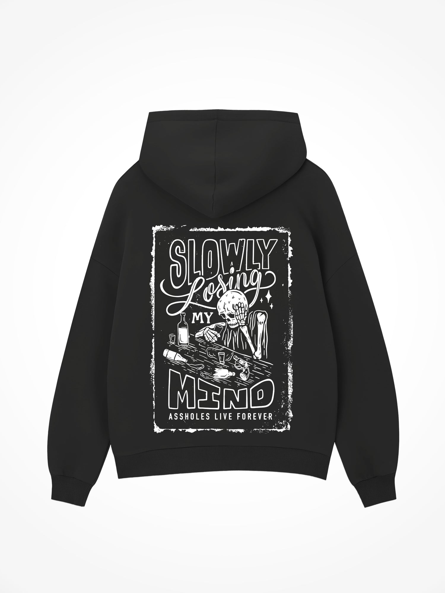 Slowly Losing My Mind - Black Hoodie