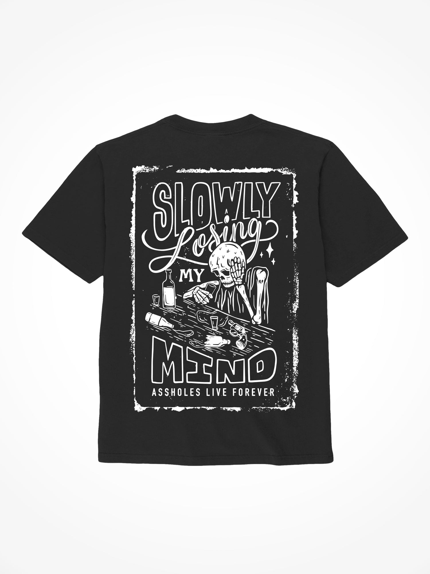 Slowly Losing My Mind - Black T-Shirt