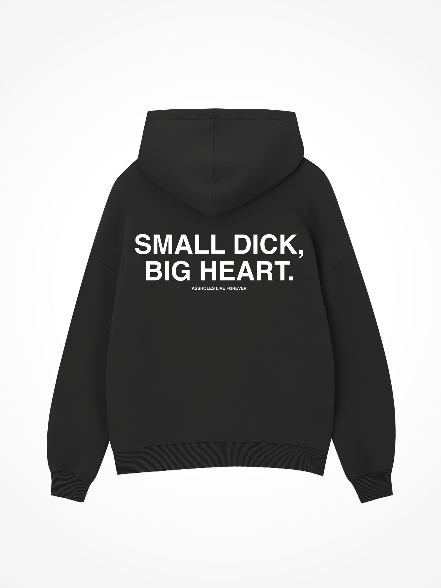 Small Dick Big Heart - Black Hoodie