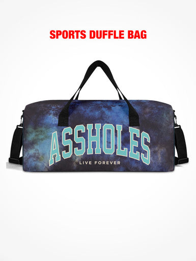 Sports Duffle - ALF College Blue Tie Dye