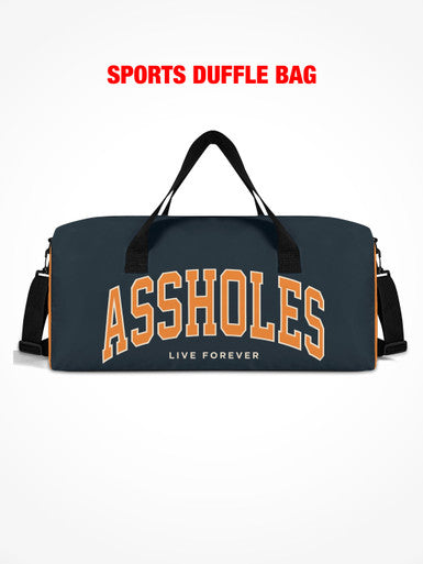 Sports Duffle - ALF College Navy/Orange