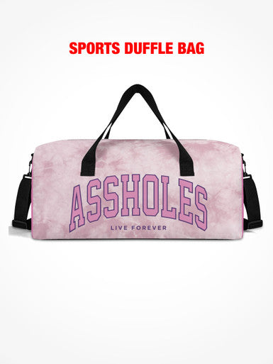 Sports Duffle - ALF College Tye Die Pink