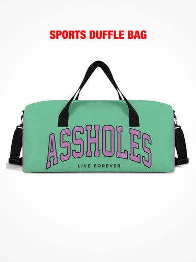 Sports Duffle - ALF College Teal/Purple