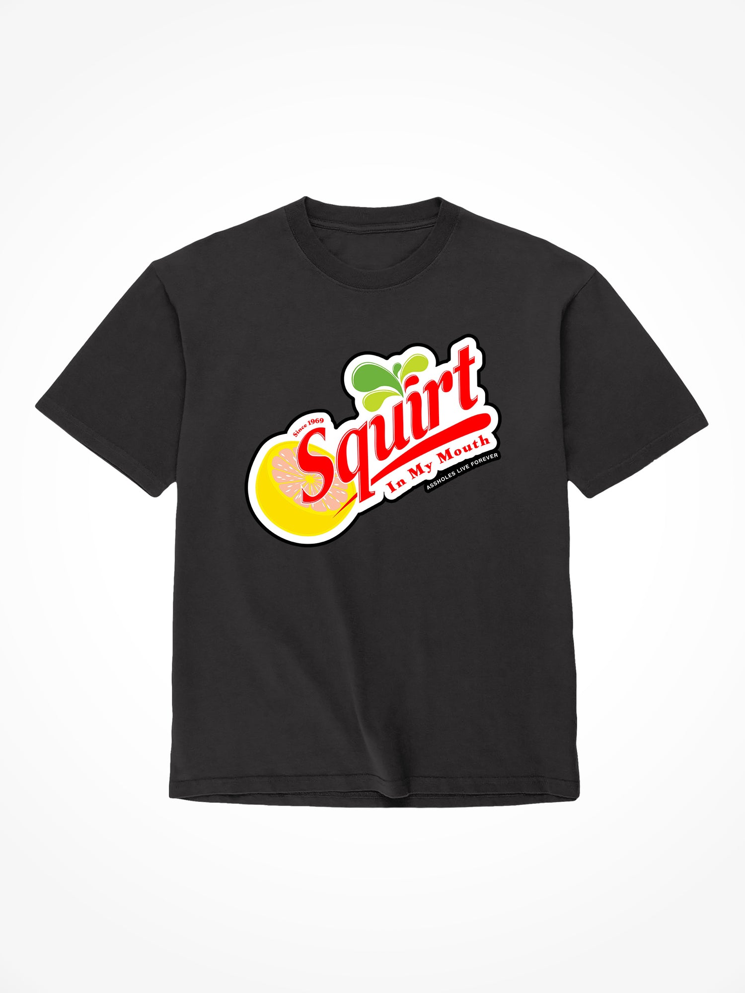 Squirt - Black T-Shirt