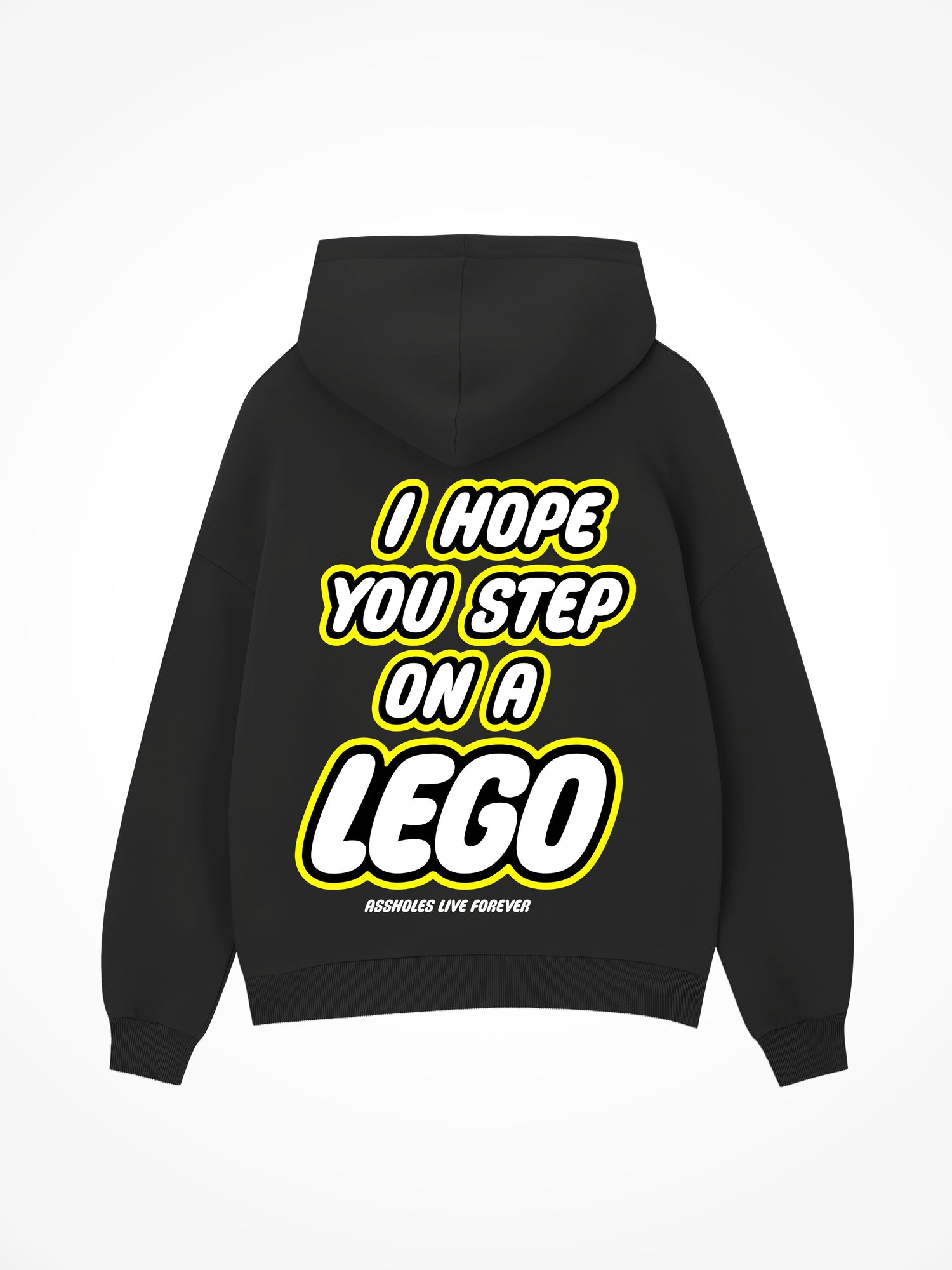 Step On A Lego - Black Hoodie