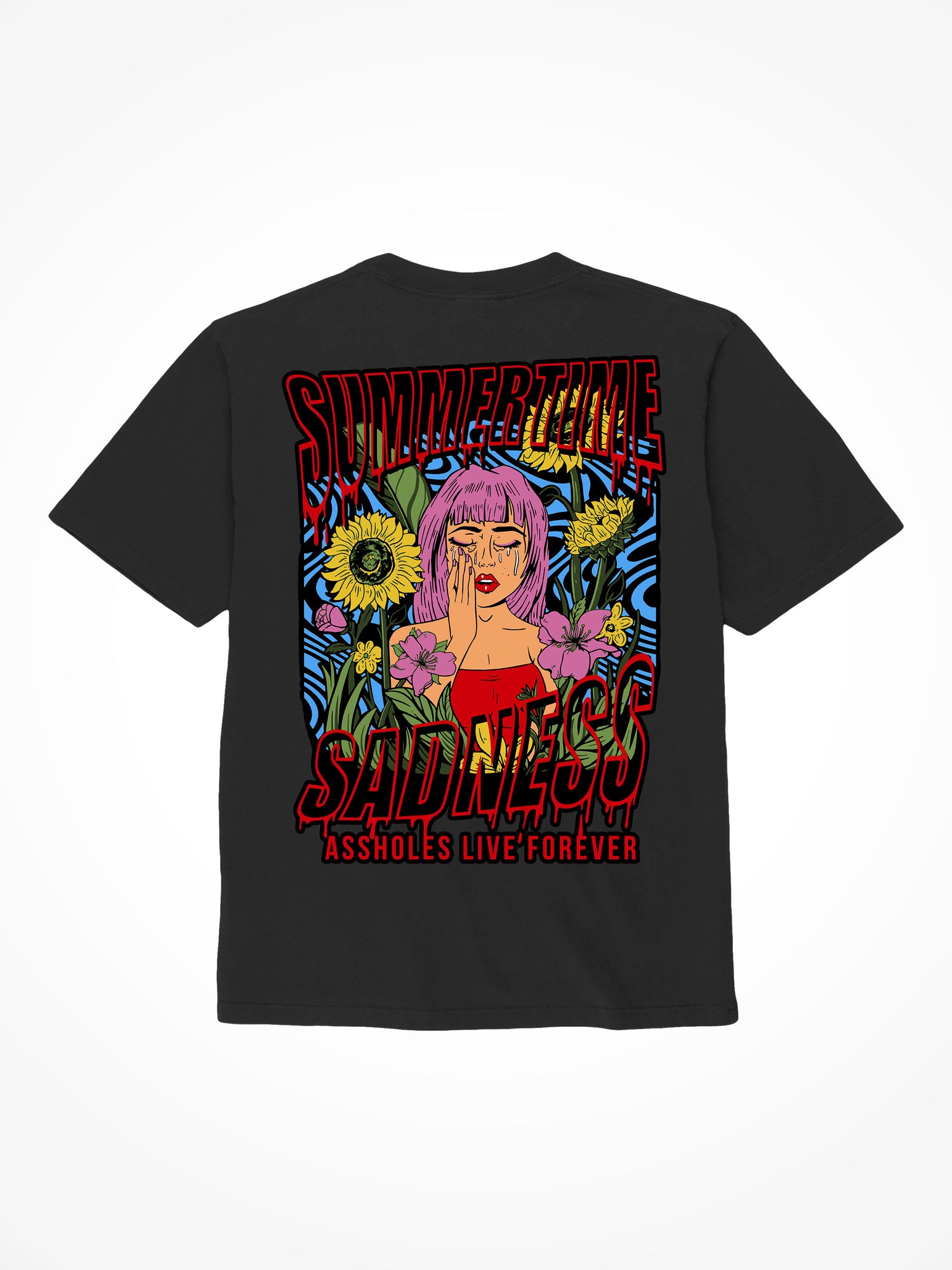Summertime Sadness - Black T-Shirt