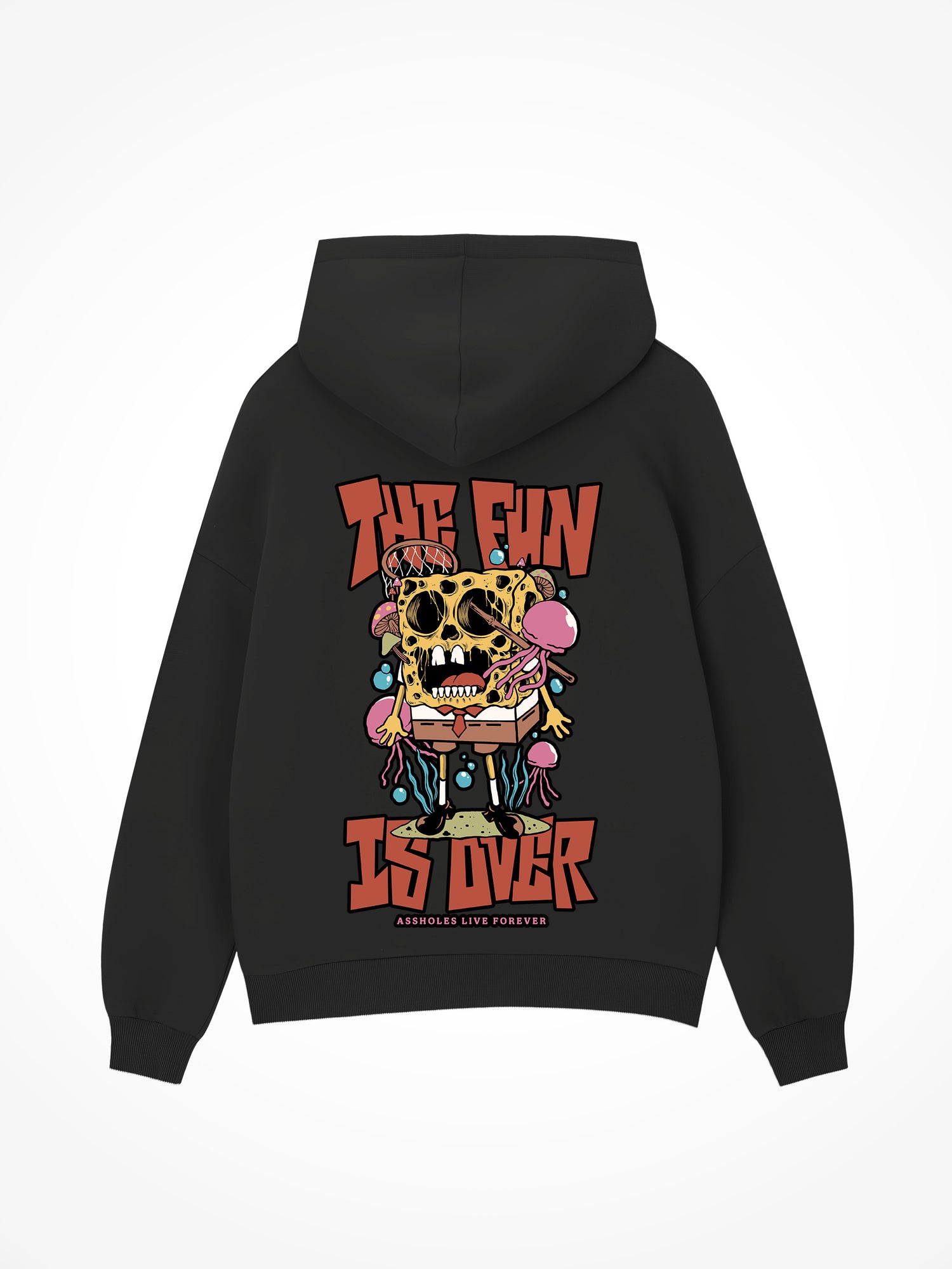 The Fun is Over - Black Hoodie