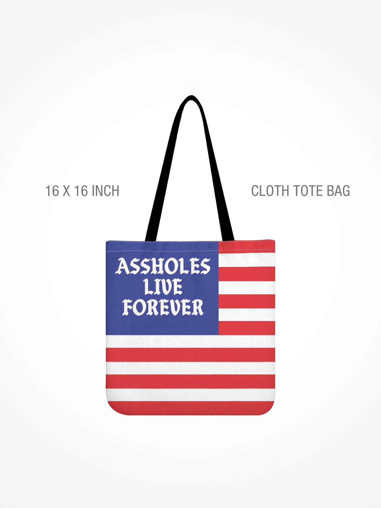 All-Over Print Cloth Tote Bag - ALF OG AMERICAN