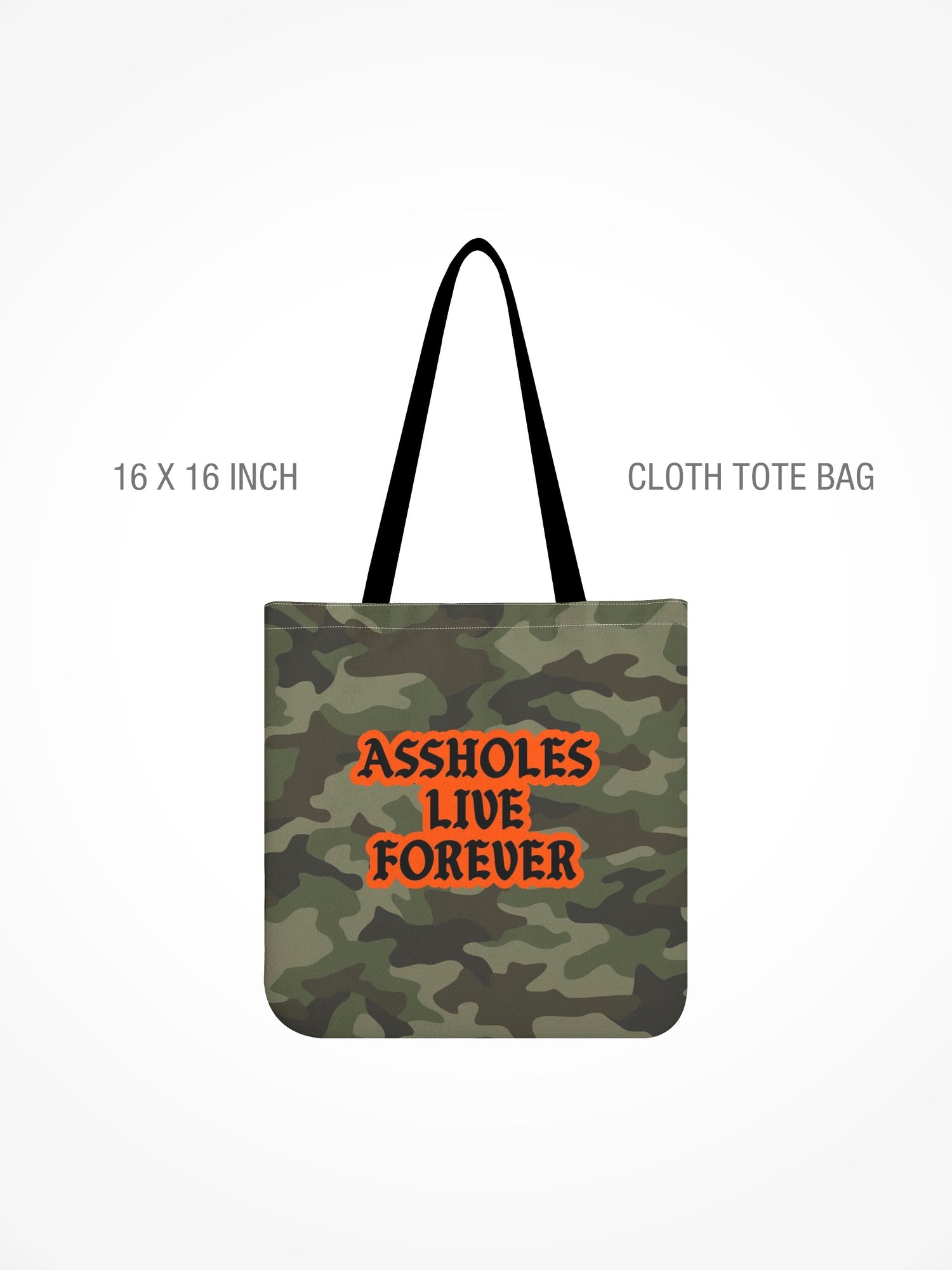 All-Over Print Cloth Tote Bag - ALF OG CAMO