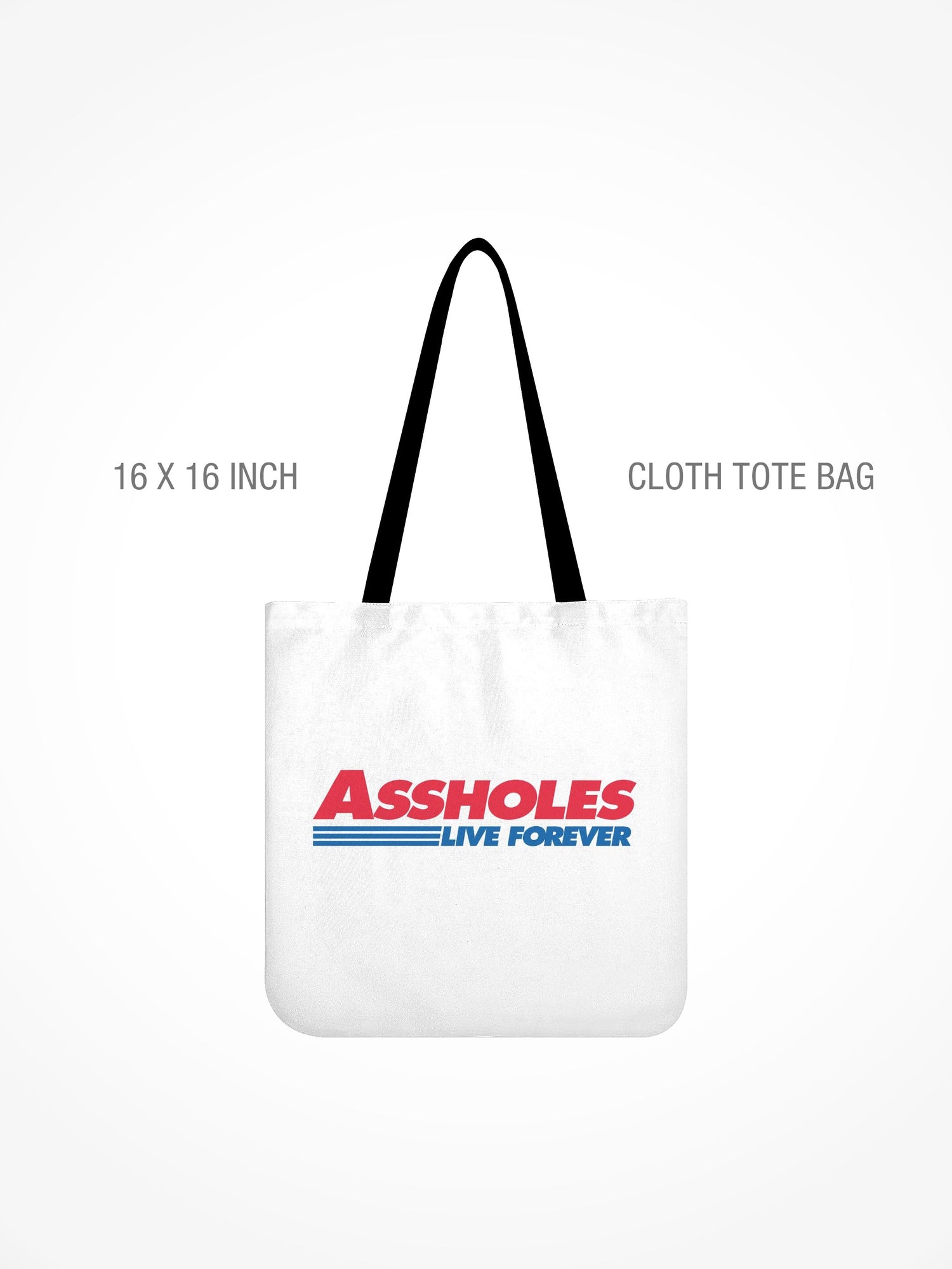 All-Over Print Cloth Tote Bag - ALF COSTCO WHITE