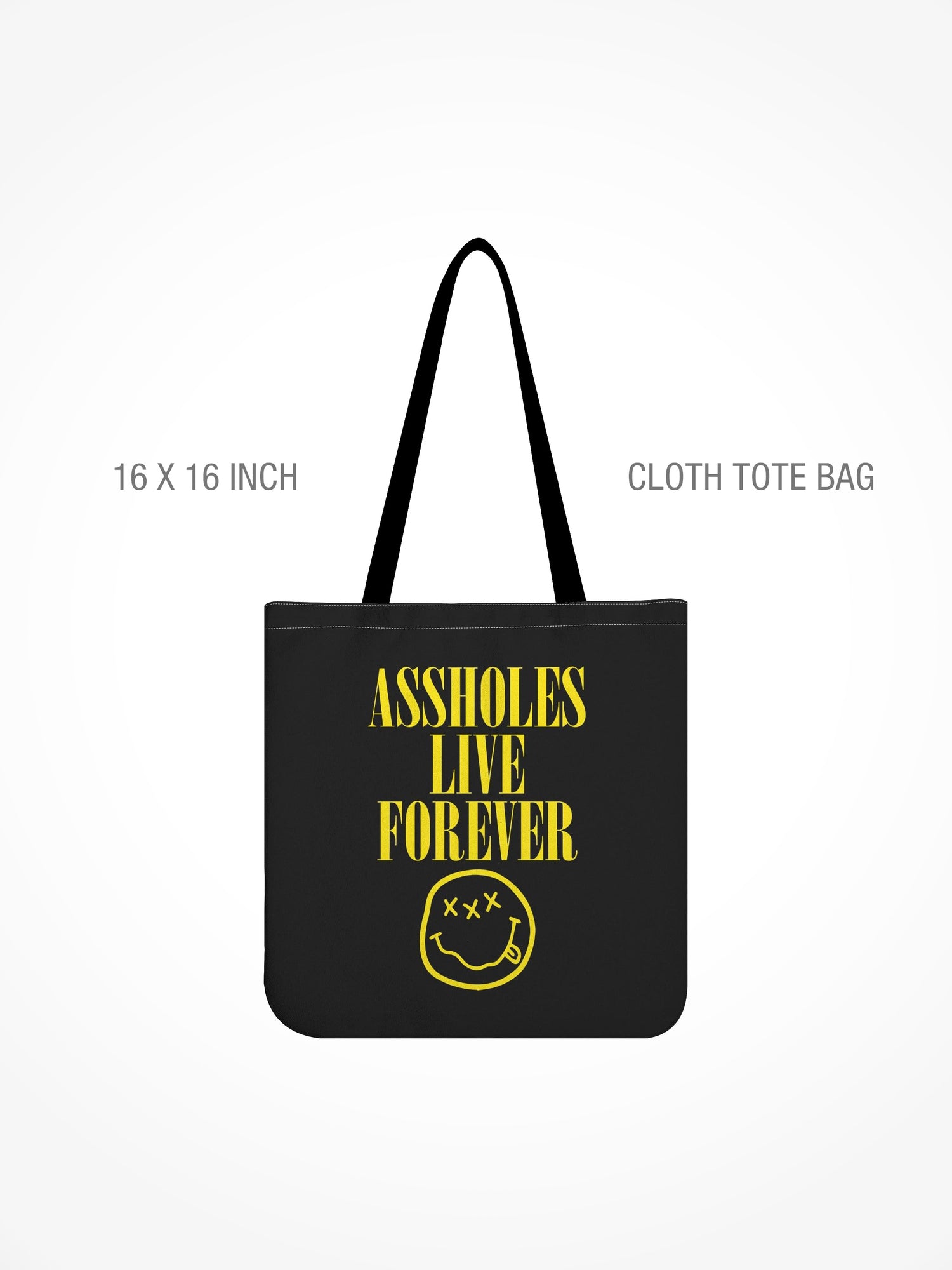 All-Over Print Cloth Tote Bag - ALF DIE YOUNG