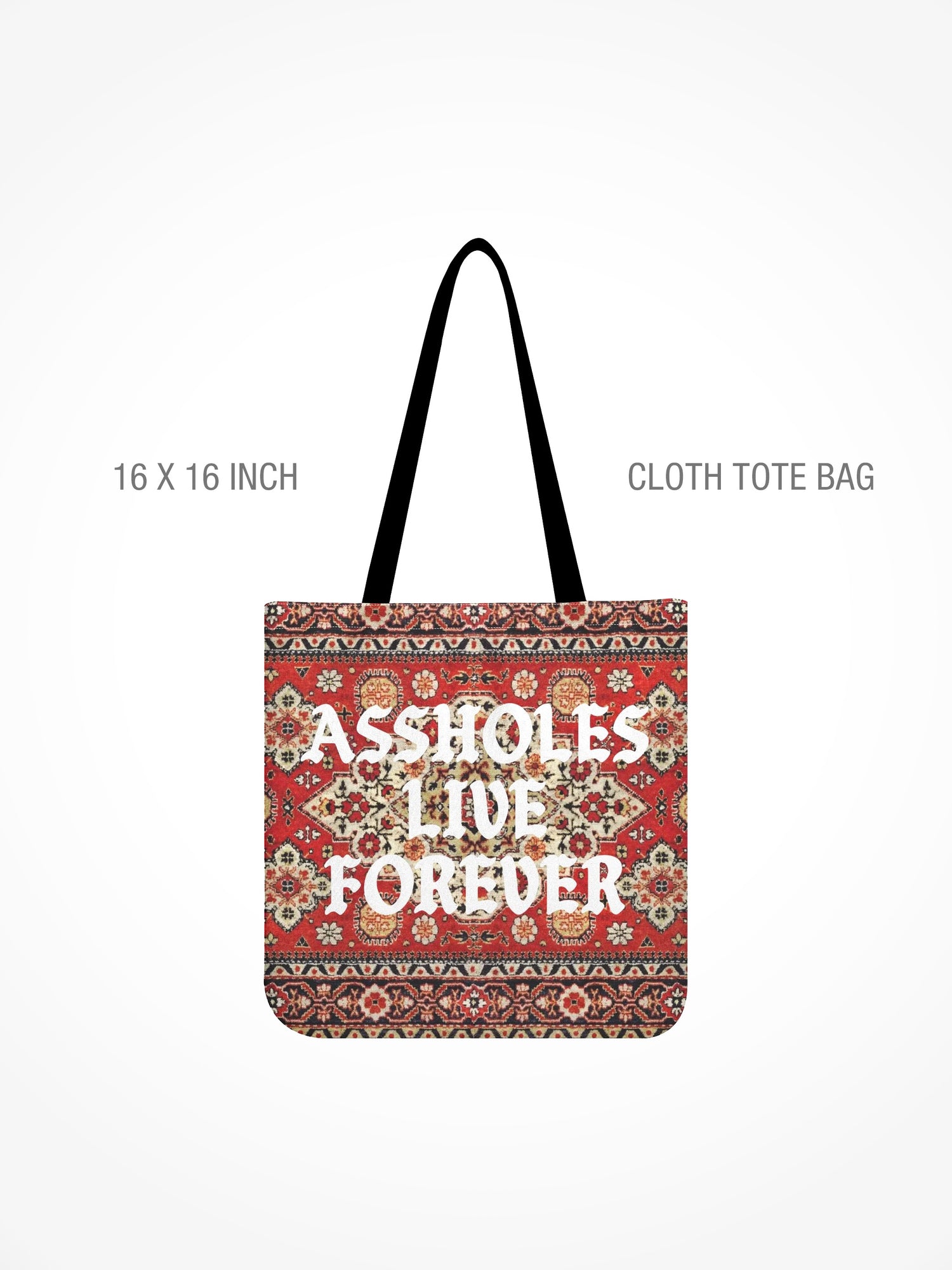 All-Over Print Cloth Tote Bag - ALF OG ORIENTAL