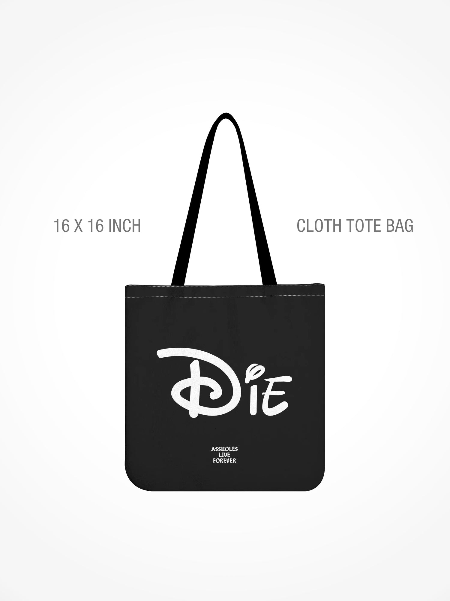 All-Over Print Cloth Tote Bag - Die