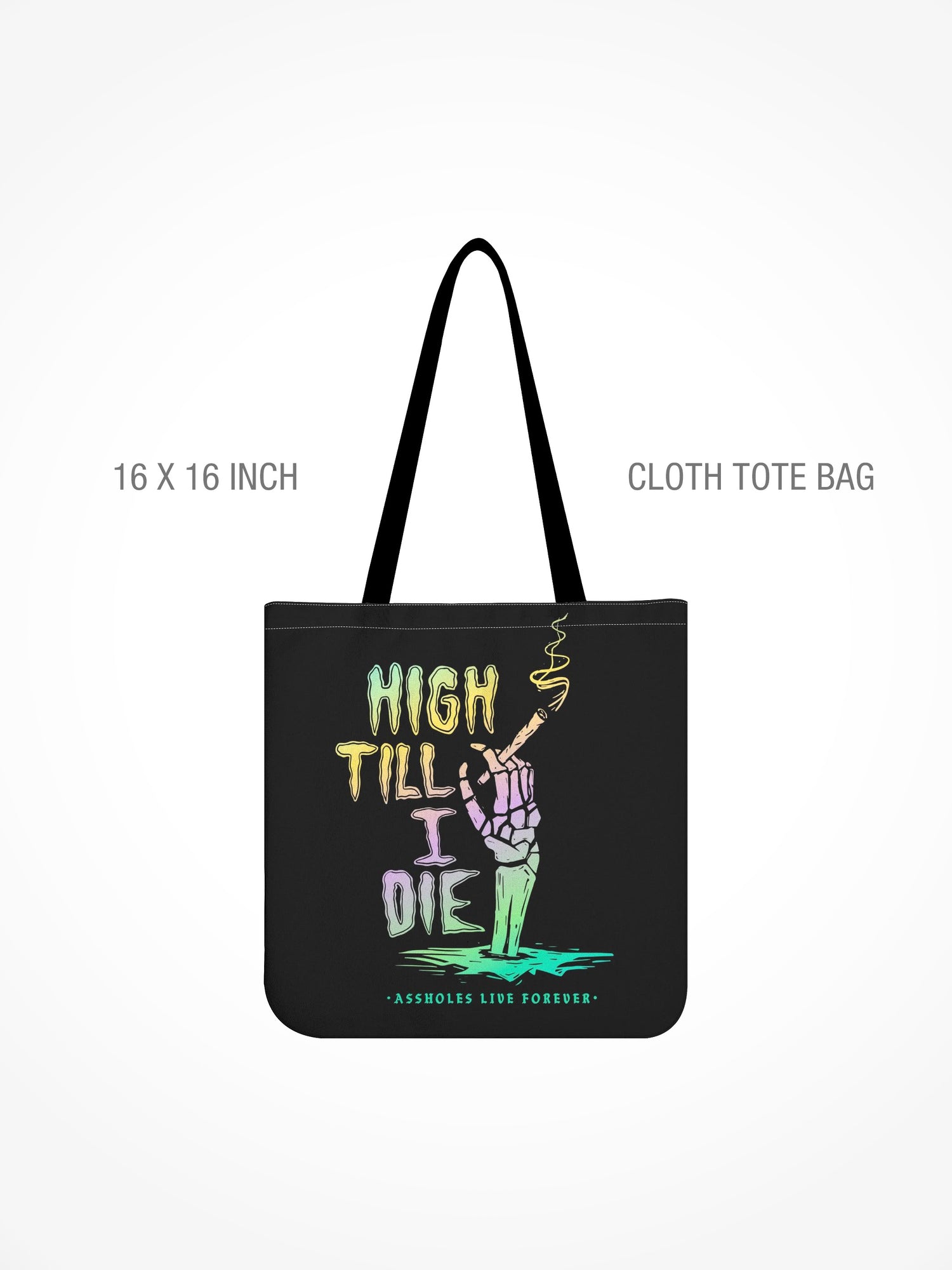 All-Over Print Cloth Tote Bag - HIGH DIE
