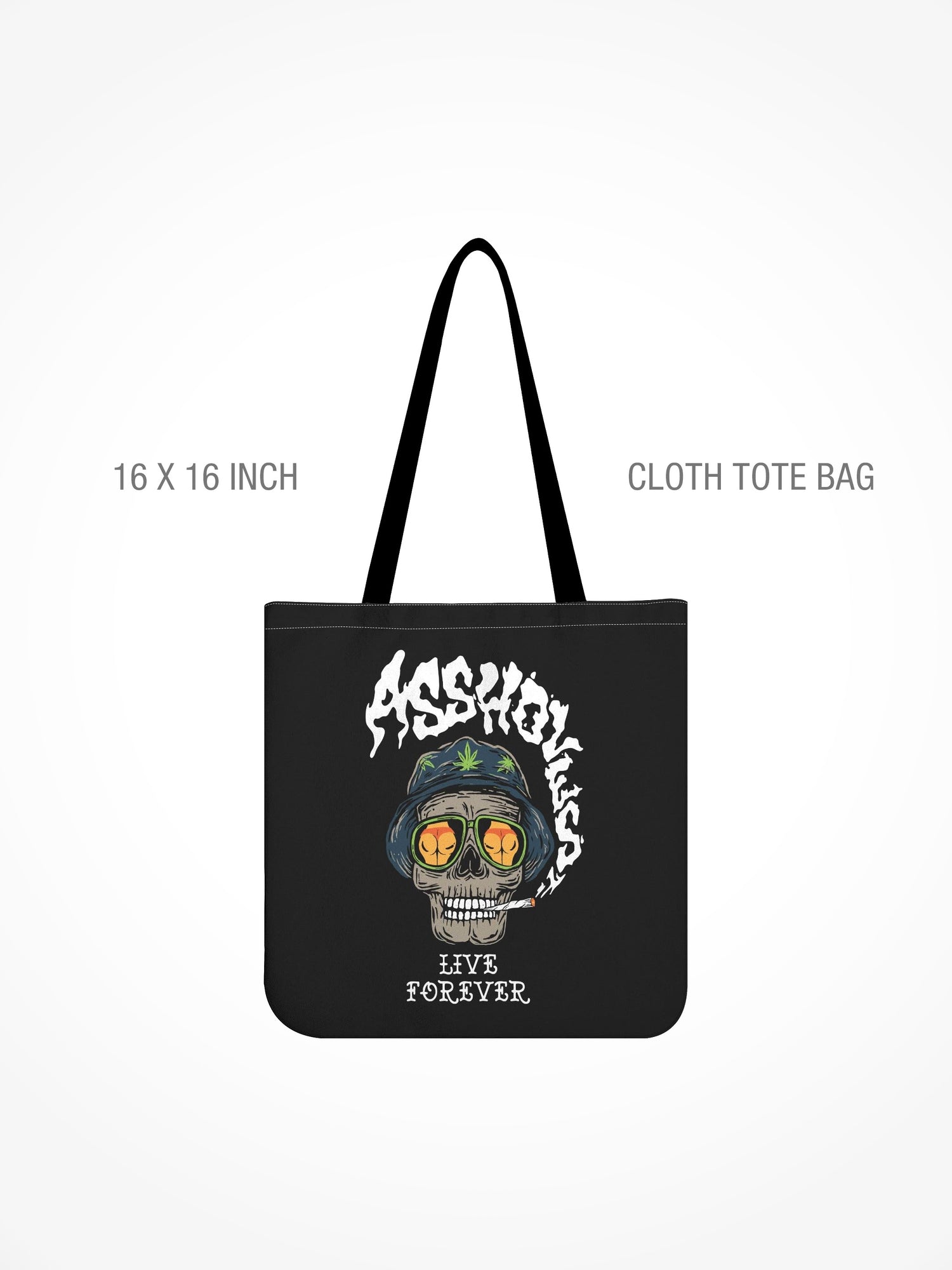 All-Over Print Cloth Tote Bag - ALF LOATHING