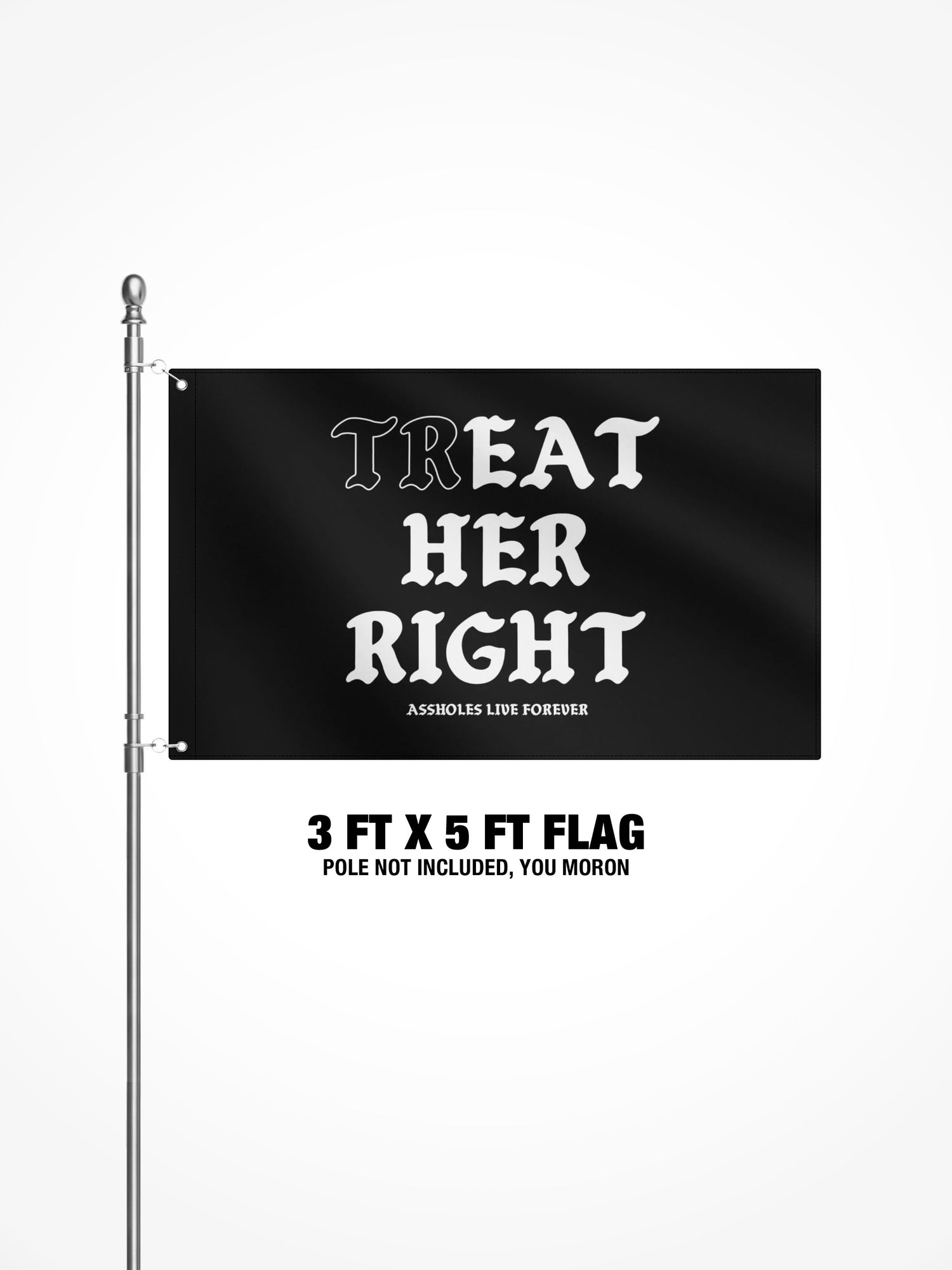 3x5 Ft Flag - EAT HER RIGHT