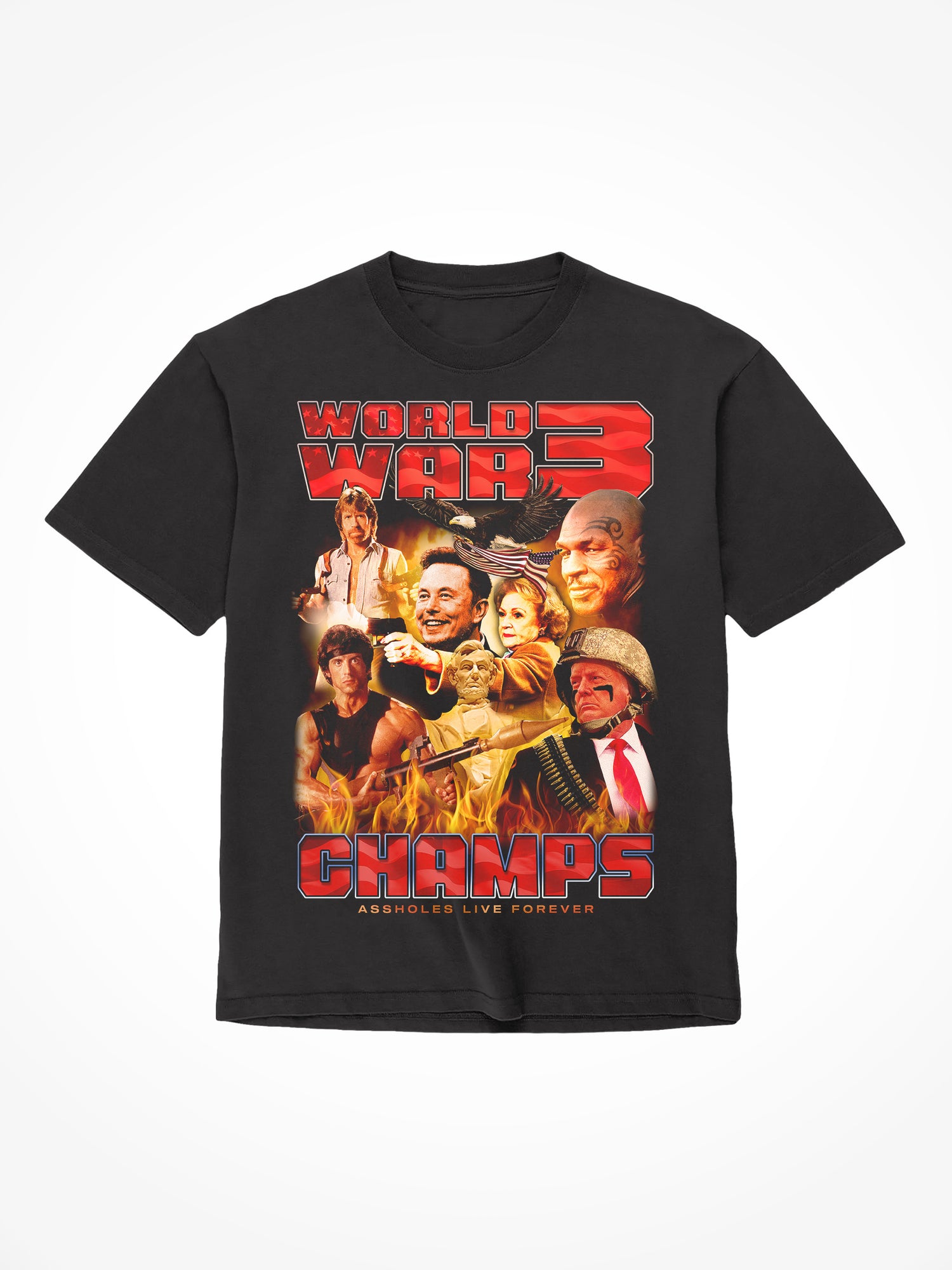 WW3 Champs - Black T-Shirt