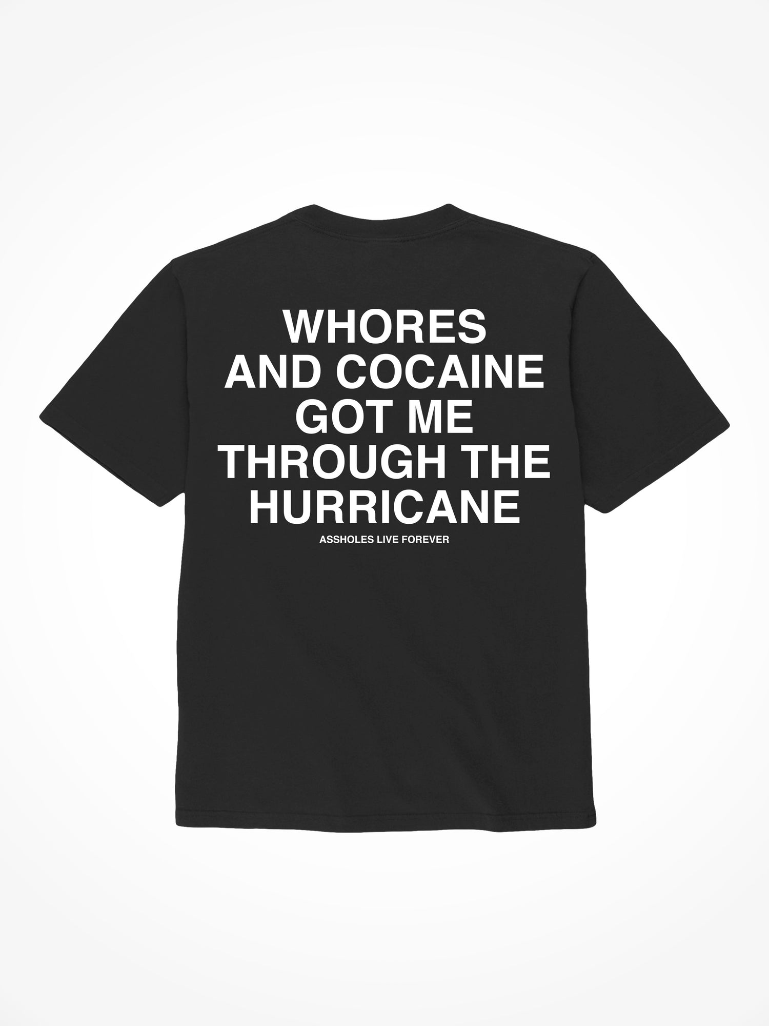 Whores And Coke - Black T-Shirt