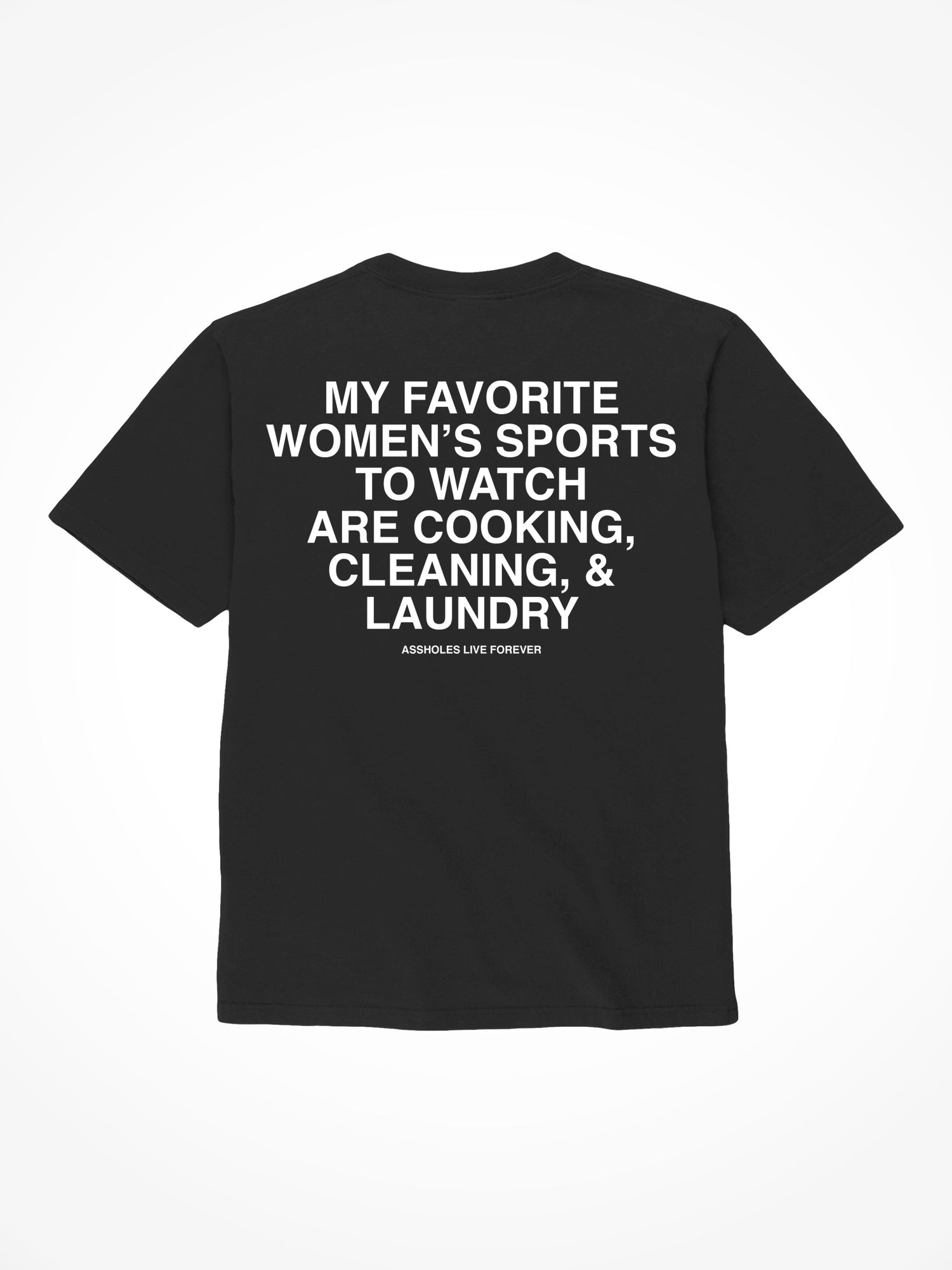 Women’s Sports - Black T-Shirt