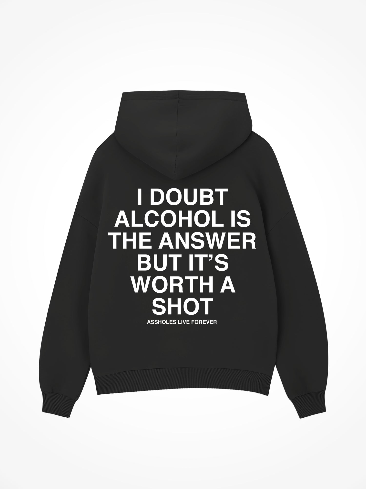 Worth A Shot - Black Hoodie