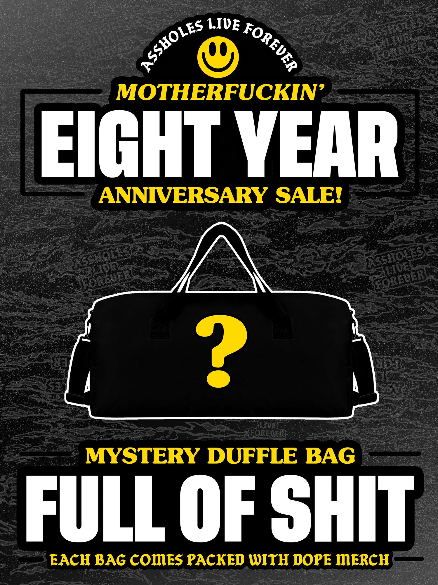 8 Year Duffle Full of Shit - Mystery Box