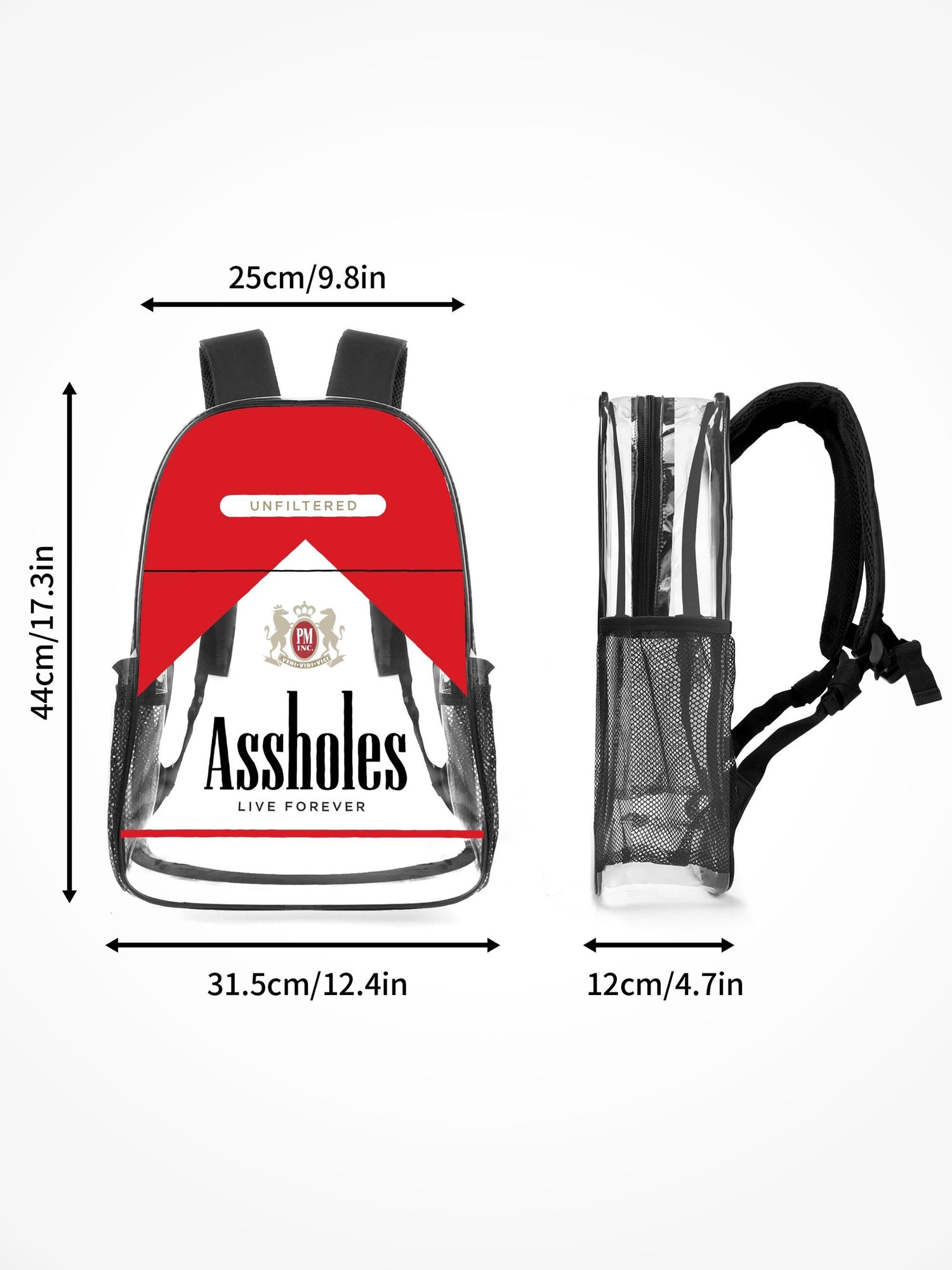 Transparent Backpack - ALFBORO