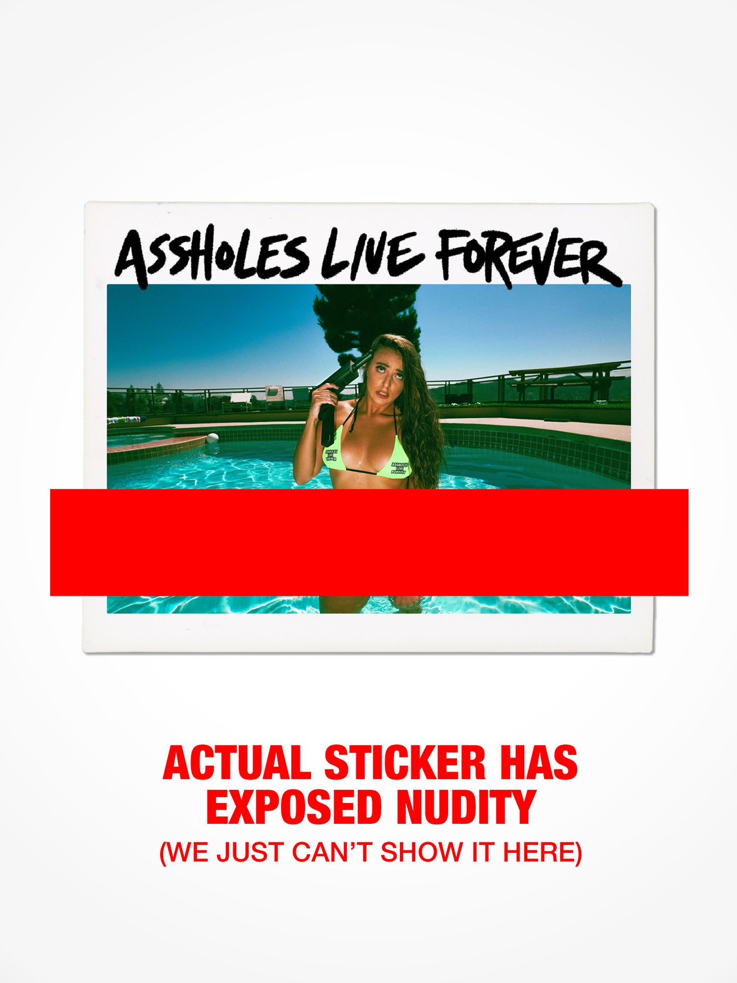 Gia Bikini - Polaroid Sticker