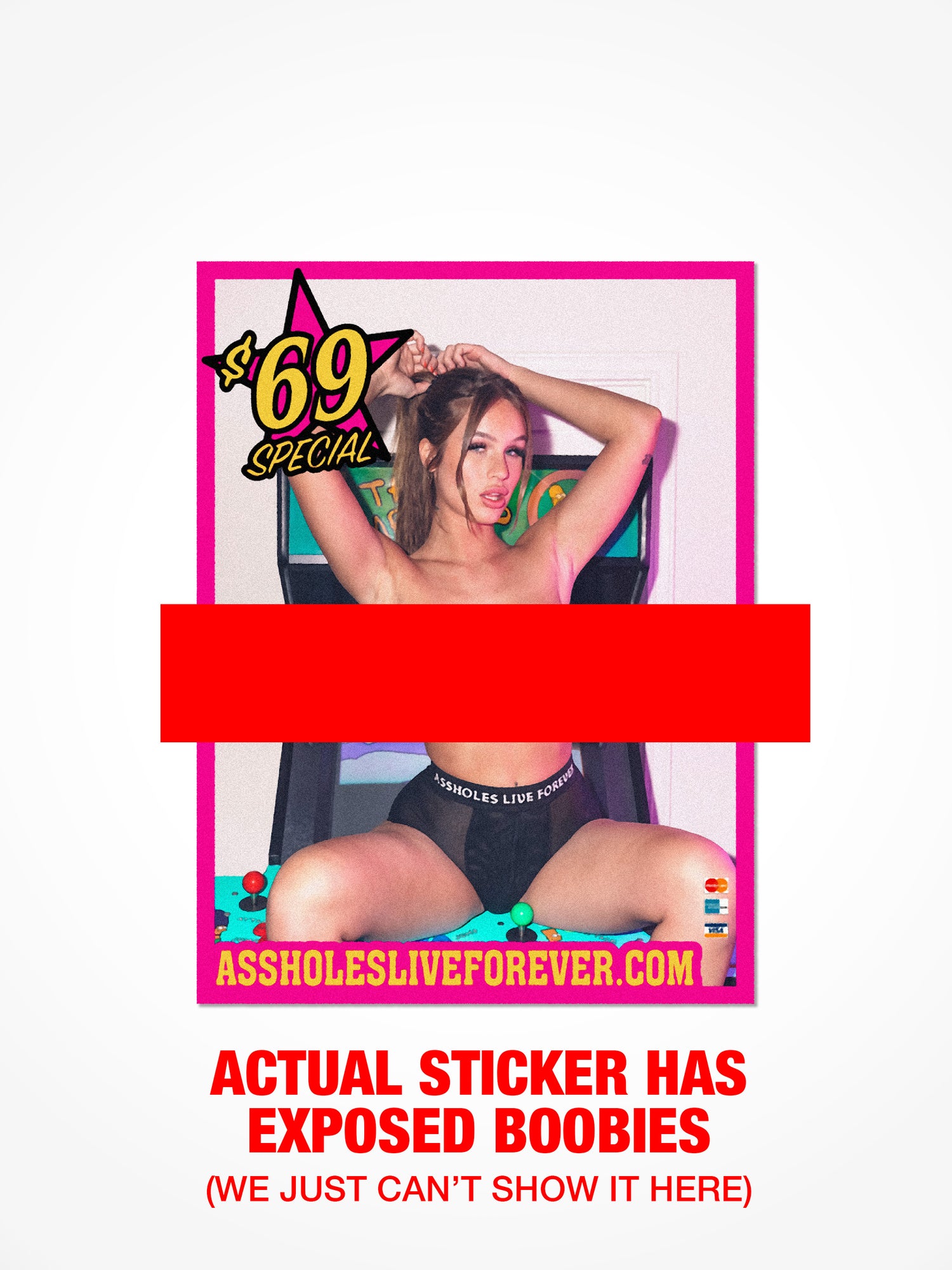 Vegas Call Girls Sticker