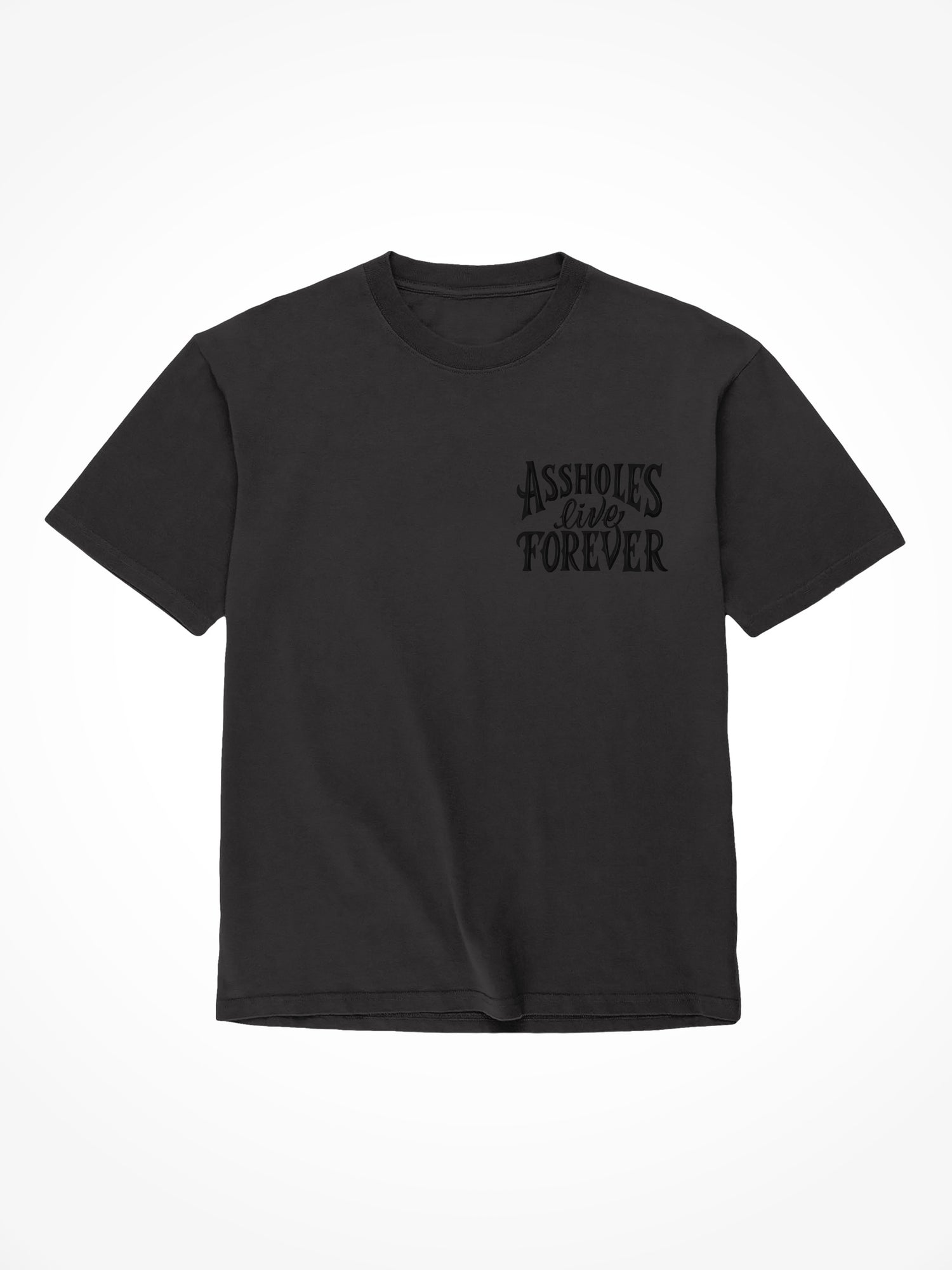 Blackout Alf Web - Black T-Shirt