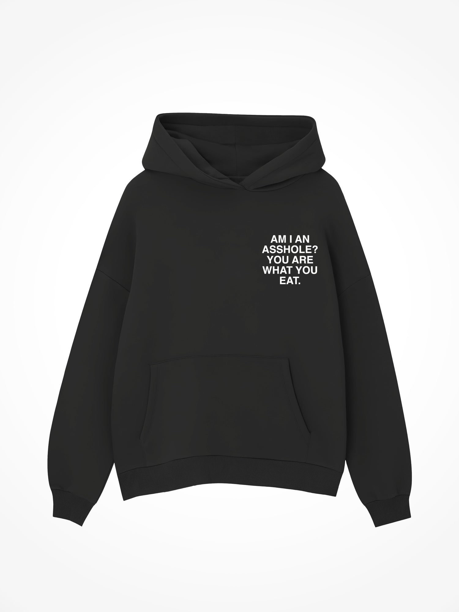 You Are What You Eat - Black Hoodie
