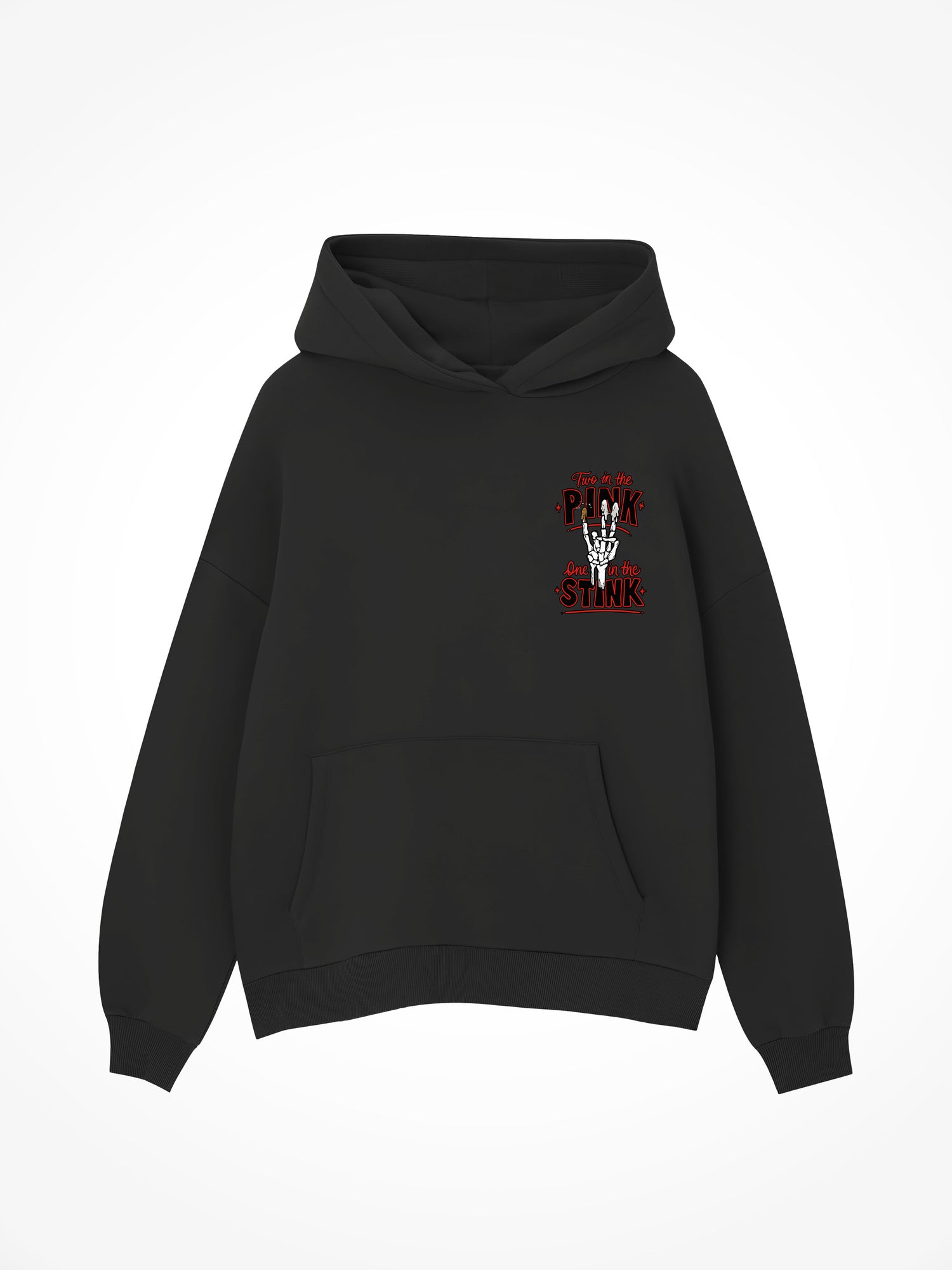 Two In The Pink - Black Hoodie
